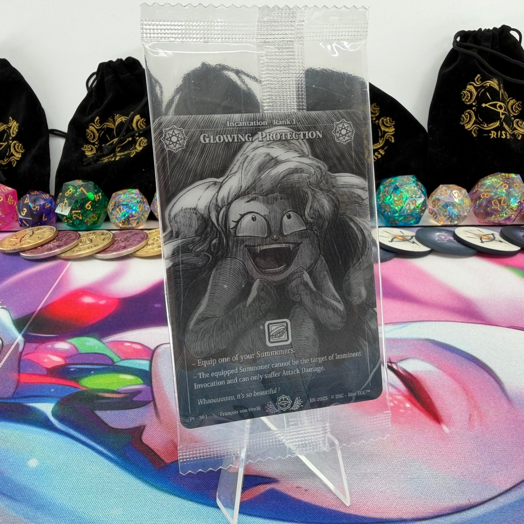 #867 Glowing Protection | Pt - 381 | Depth Lenticular | Prestige 2025 Sealed Pack | Uncommon (EN)