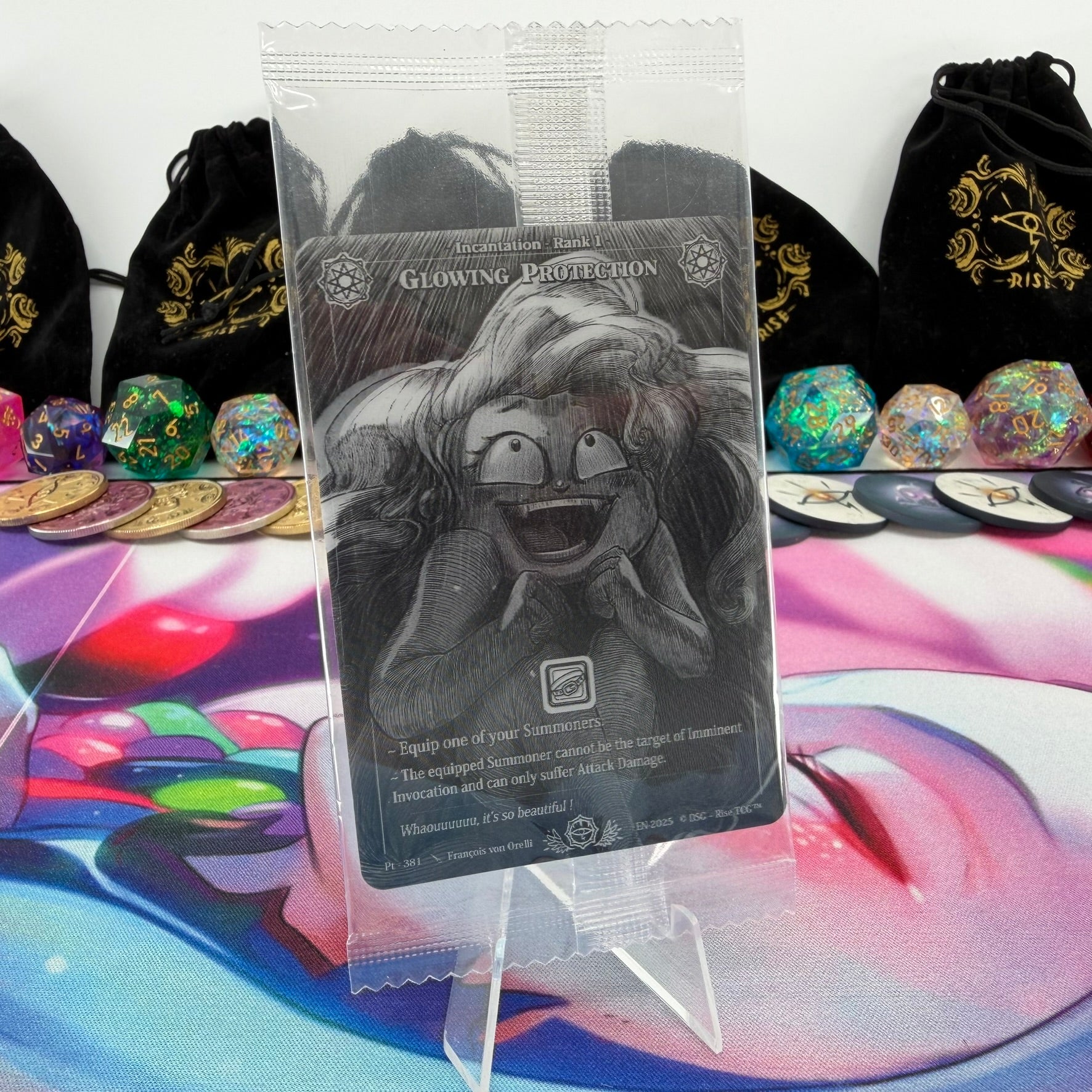 #869 Glowing Protection | Pt - 381 | Depth Lenticular | Prestige 2025 Sealed Pack | Uncommon (EN)