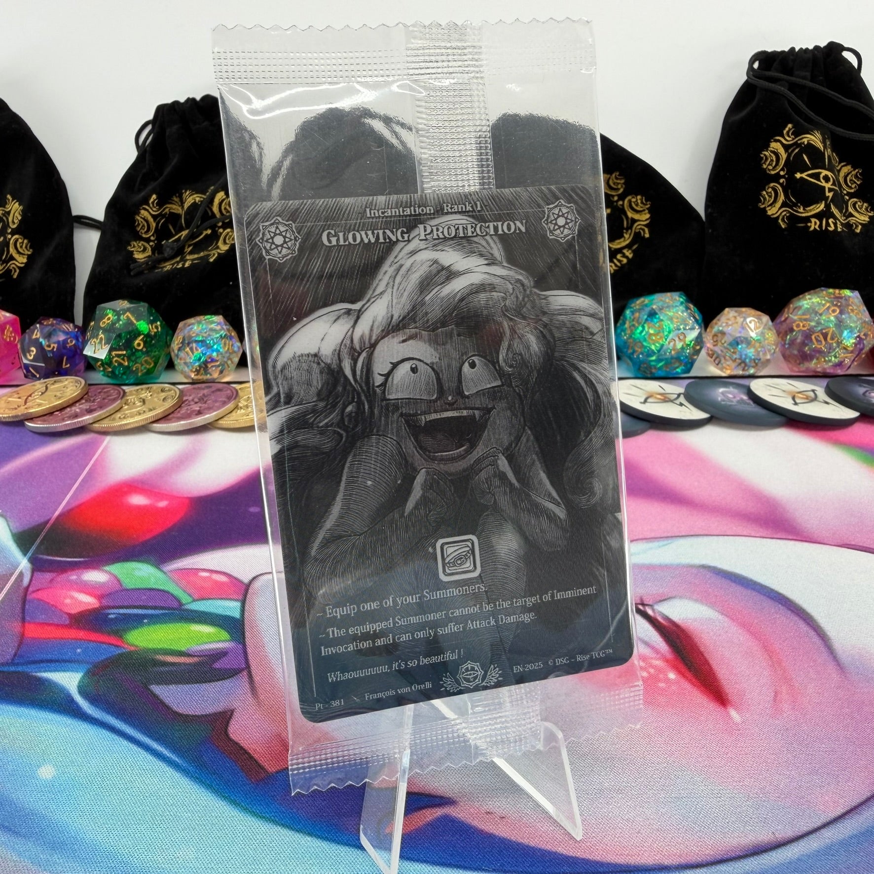 #870 Glowing Protection | Pt - 381 | Depth Lenticular | Prestige 2025 Sealed Pack | Uncommon (EN)