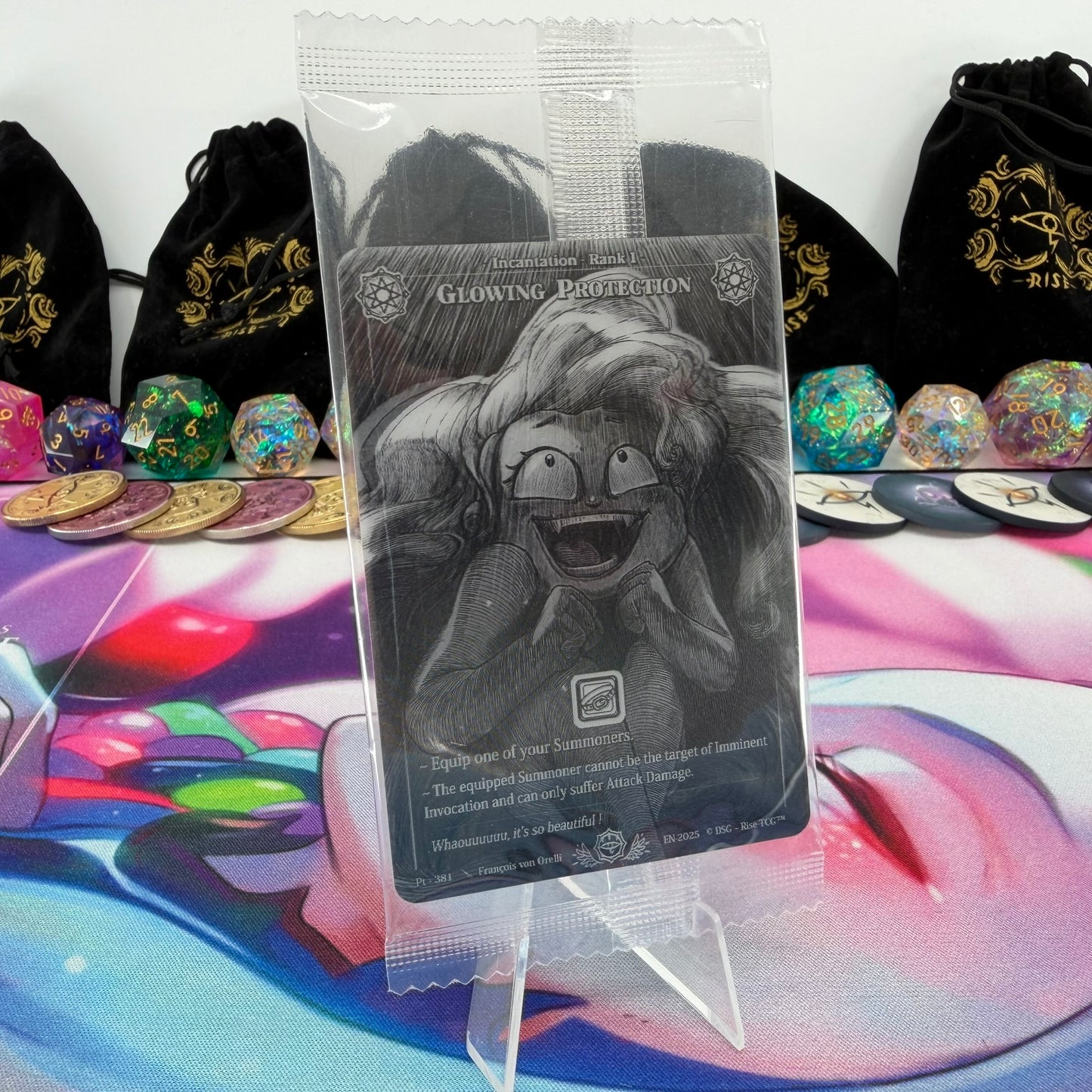 #871 Glowing Protection | Pt - 381 | Depth Lenticular | Prestige 2025 Sealed Pack | Uncommon (EN)