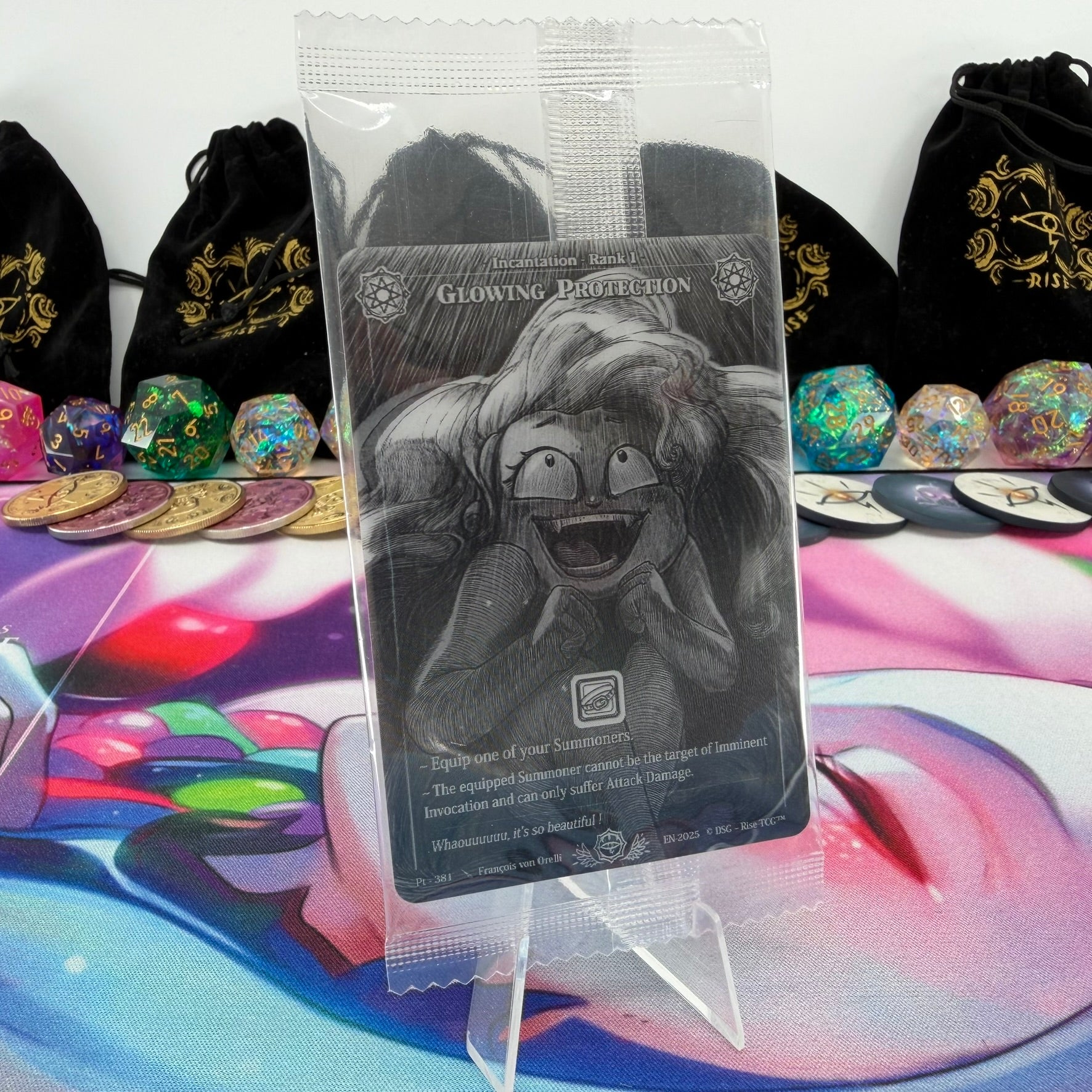 #871 Glowing Protection | Pt - 381 | Depth Lenticular | Prestige 2025 Sealed Pack | Uncommon (EN)
