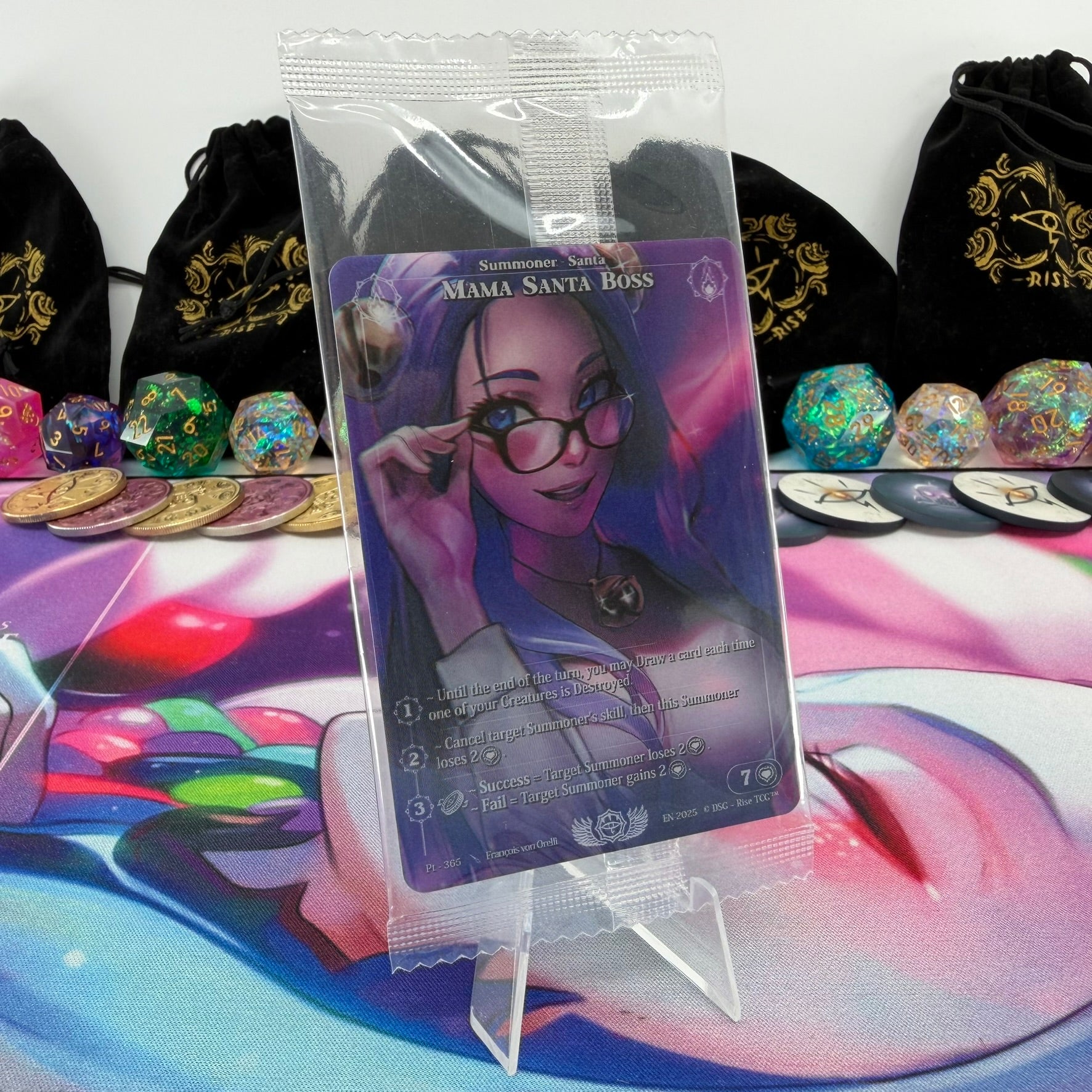 #879 Mama Santa Boss | Pt - 365 | Depth Lenticular | Prestige 2025 Sealed Pack | Rare (EN)