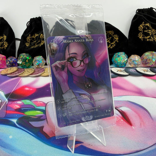 #879 Mama Santa Boss | Pt - 365 | Depth Lenticular | Prestige 2025 Sealed Pack | Rare (EN)