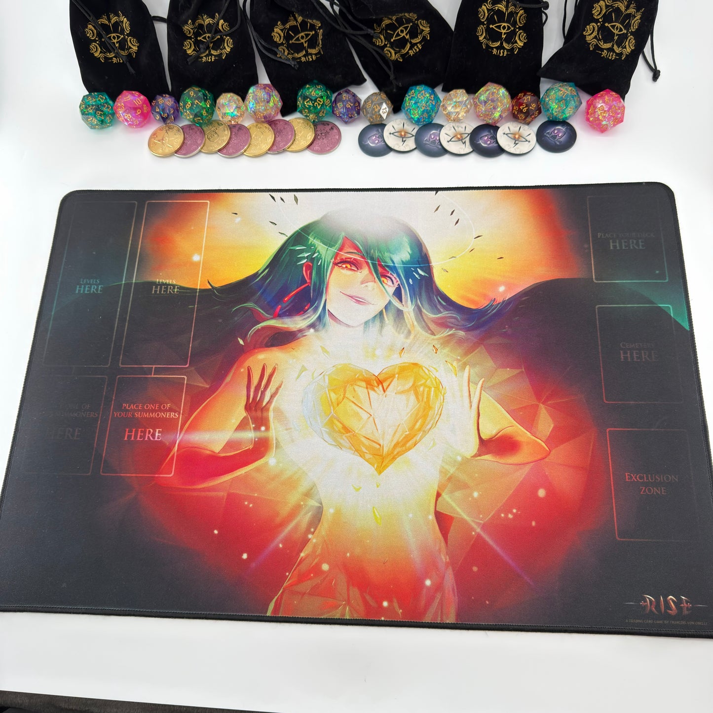 #1869 Playmat Ethereal Level Up