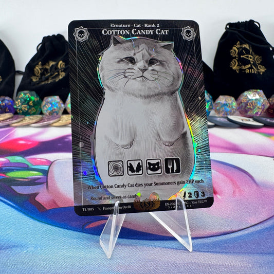 #1690 Cotton Candy Cat *3rd PLACE* | T1/005 | Holo | Promo | Rare (EN)