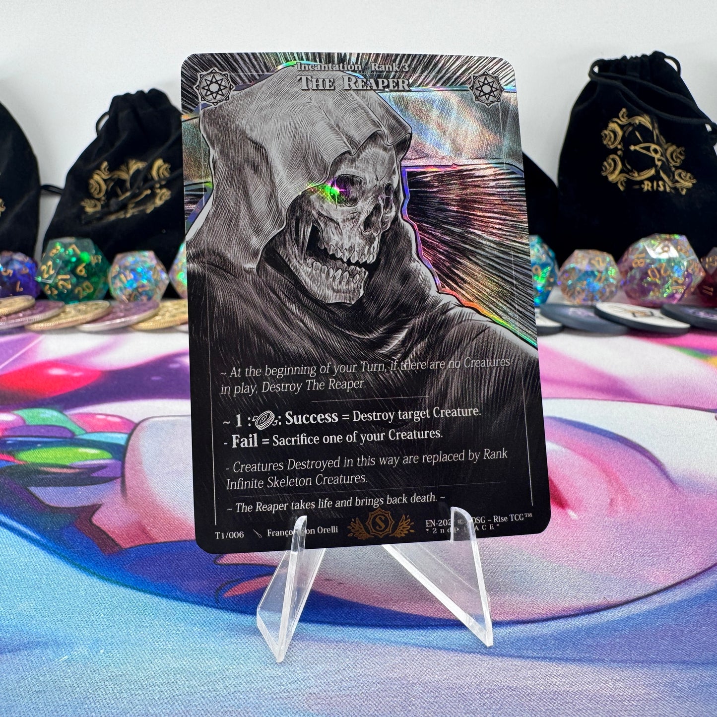 #1691 The Reaper *2nd PLACE* | T1/006 | Holo | Promo | Uncommon (EN)