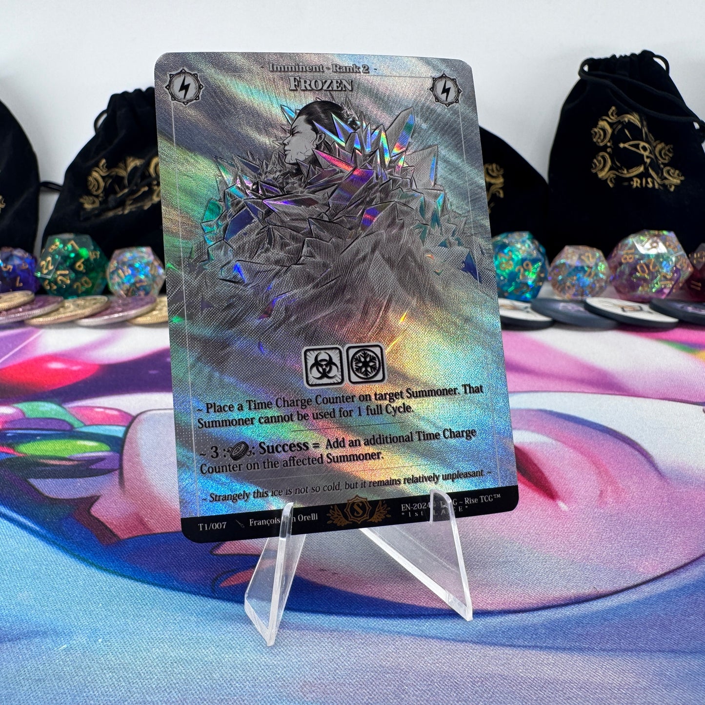 #1693 Frozen *1st PLACE* | T1/007 | Holo | Promo | Uncommon (EN)