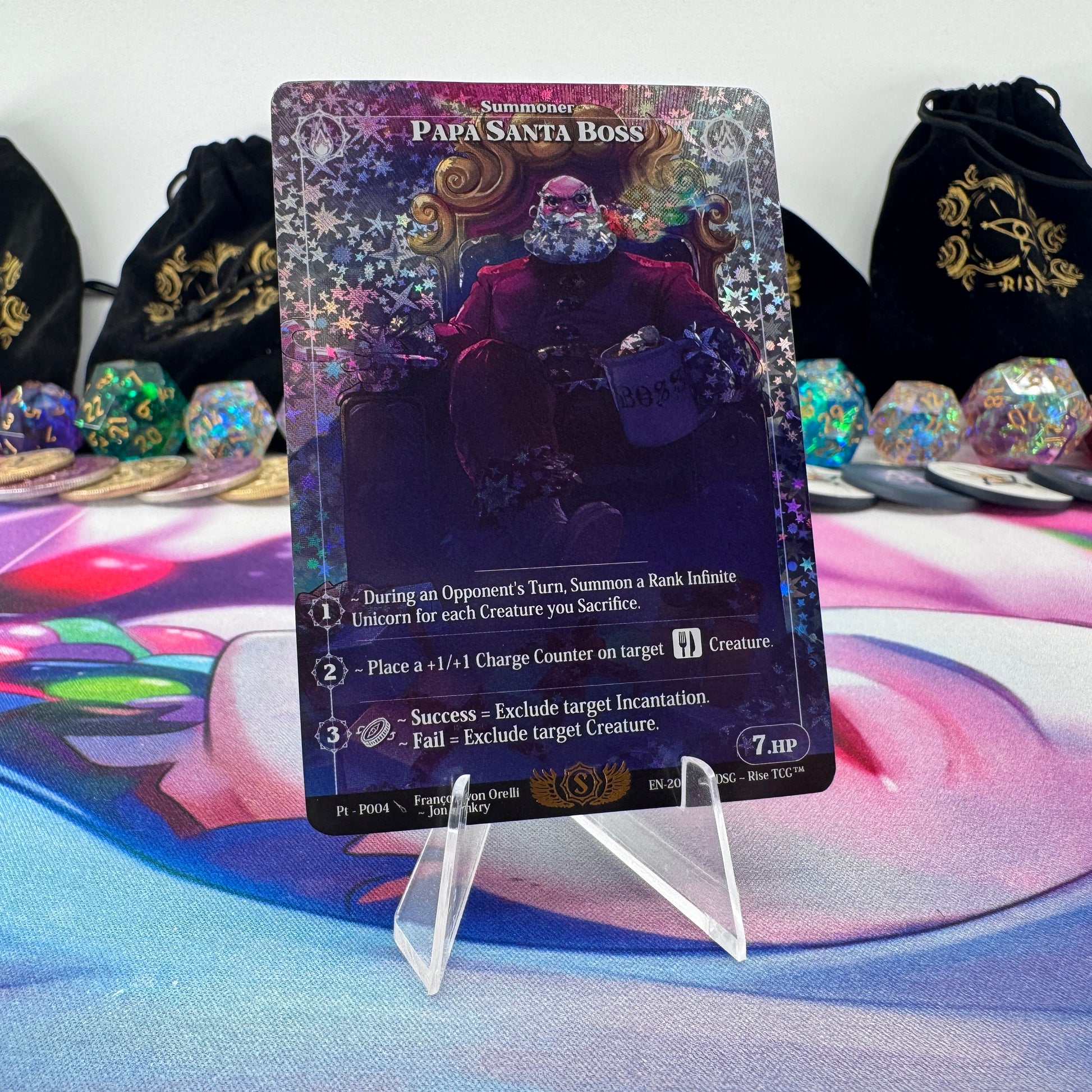 #1698 Papa Santa Boss | Pt - P004 | Star Foil | Prestige 2023 Promo | Rare (EN)
