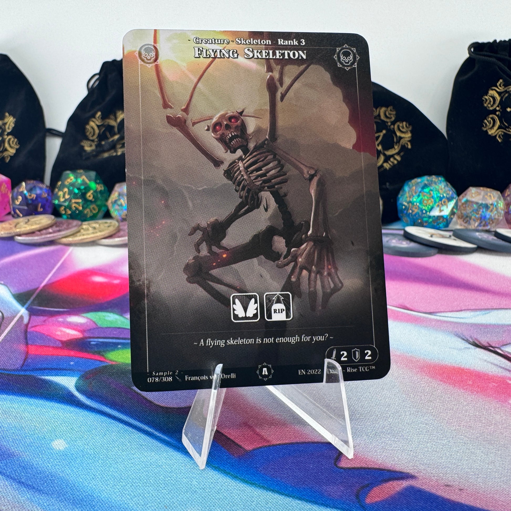 #1442 Flying Skeleton | 078/308 | Non Holo | Sample 2 | Common (EN)