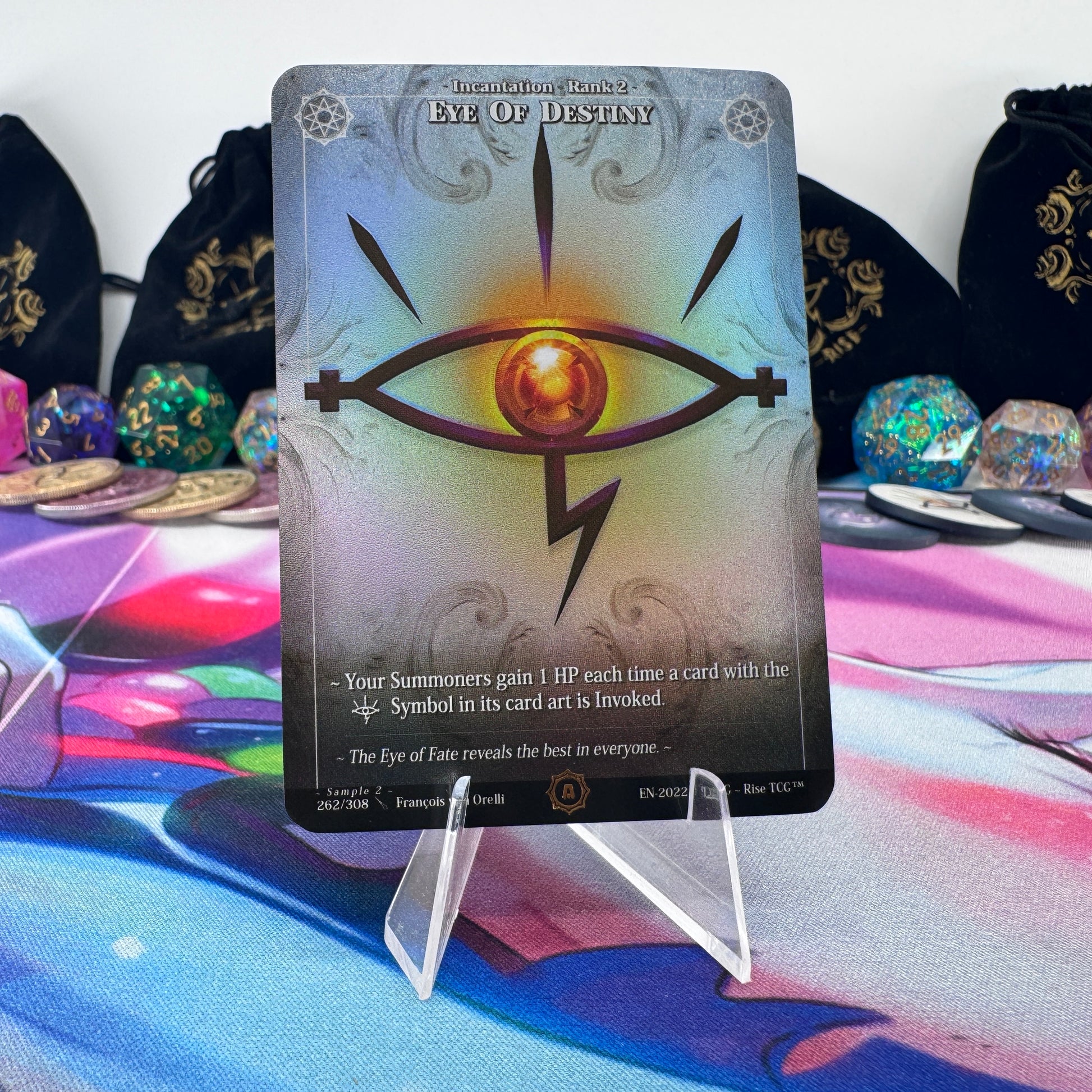 #1445 Eye Of Destiny | 262/308 | Holo | Sample 2 | Common (EN)