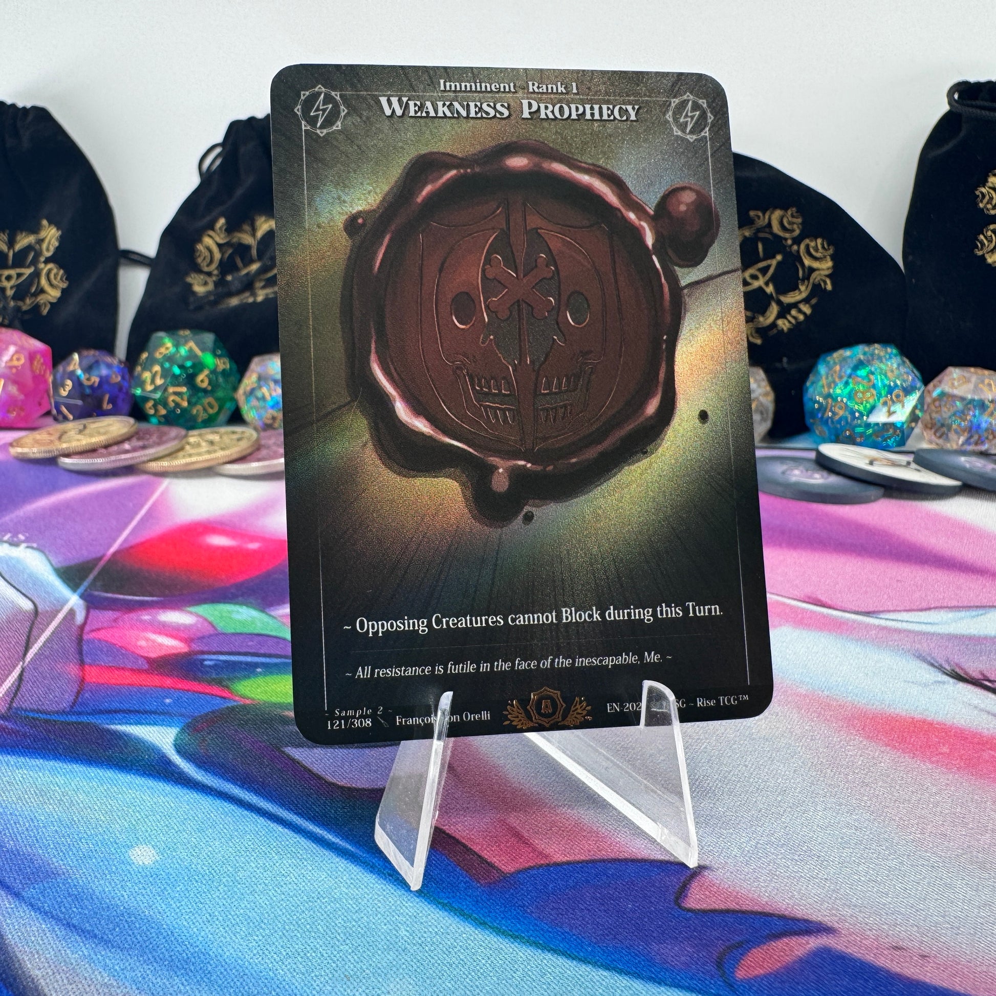#1448 Weakness Prophecy | 121/308 | Holo | Sample 2 | Uncommon (EN)