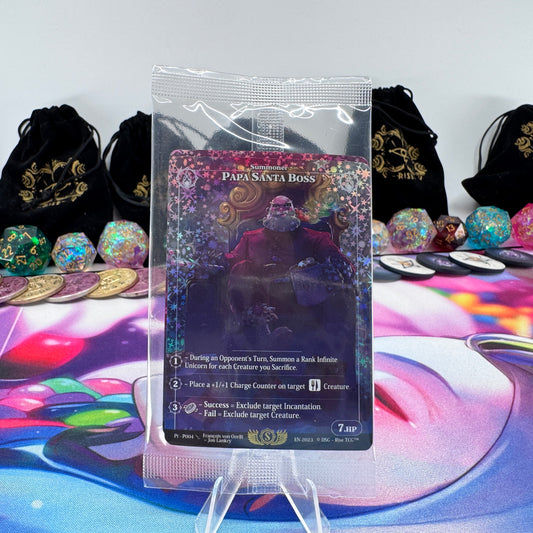 #896 Papa & Mama Santa Boss | Pt - P004 | Star Foil | Prestige 2023 Promo Sealed Pack | Rare (EN)