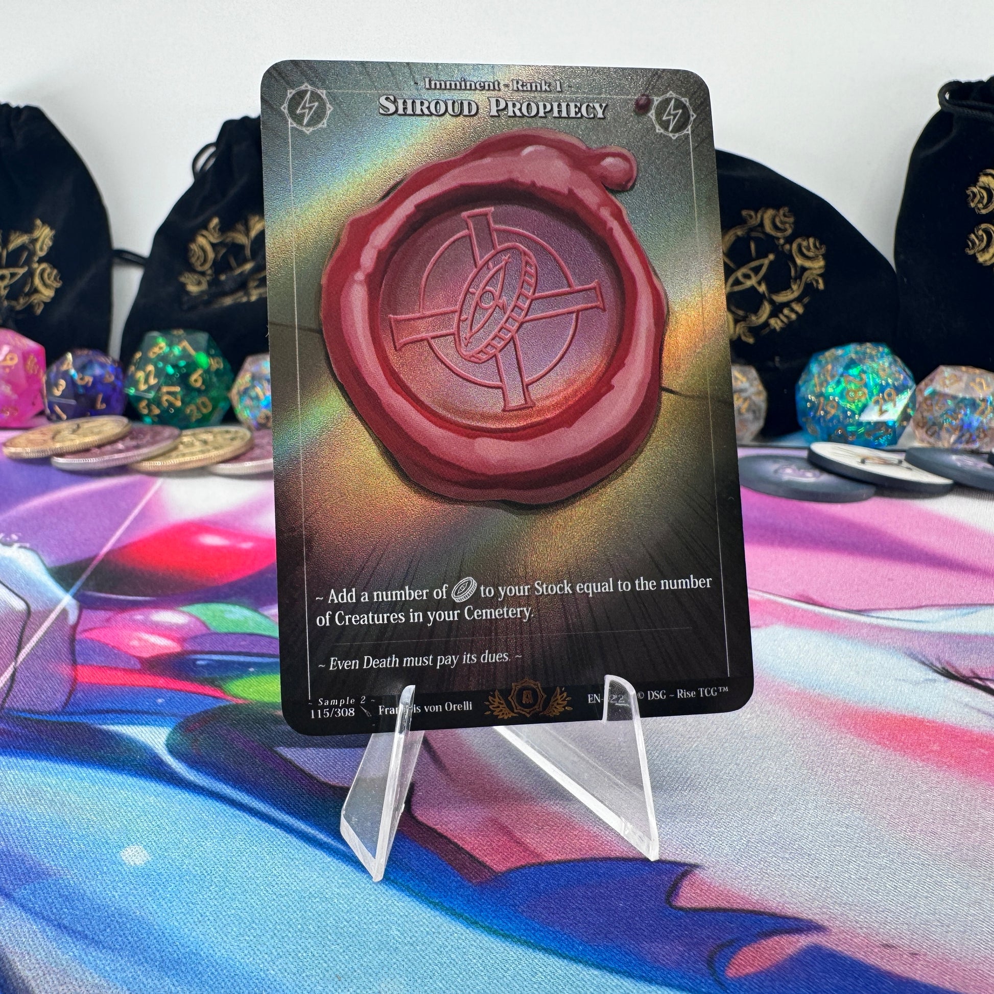 #1454 Shroud Prophecy | 115/308 | Holo | Sample 2 | Uncommon (EN)