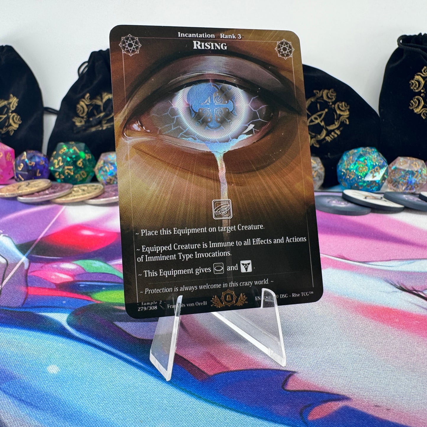 #1456 Rising | 279/308 | Holo | Sample 2 | Uncommon (EN)