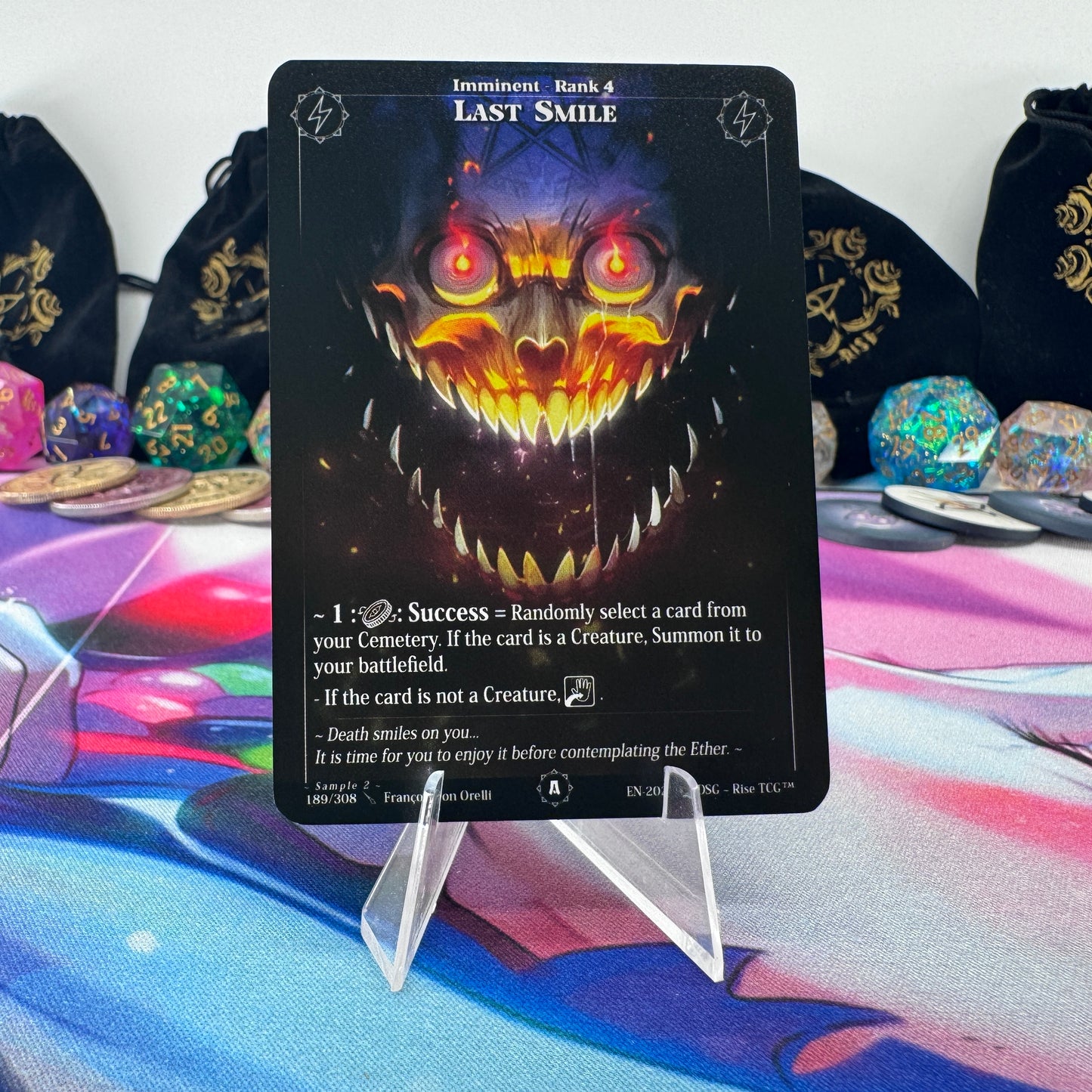 #1461 Last Smile | 189/308 | Non Holo | Sample 2 | Common (EN)