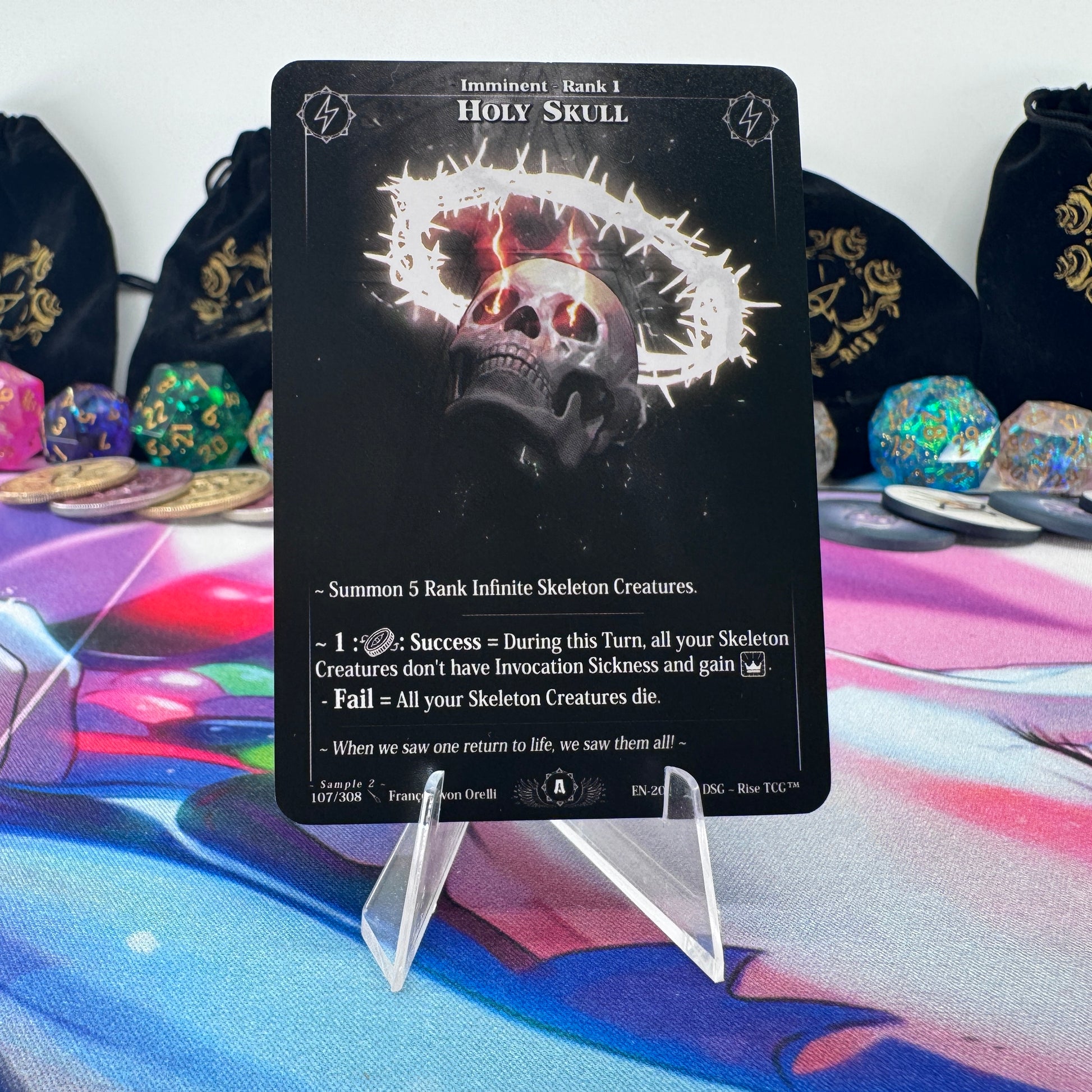 #1462 Holy Skull | 107/308 | Non Holo | Sample 2 | Rare (EN)