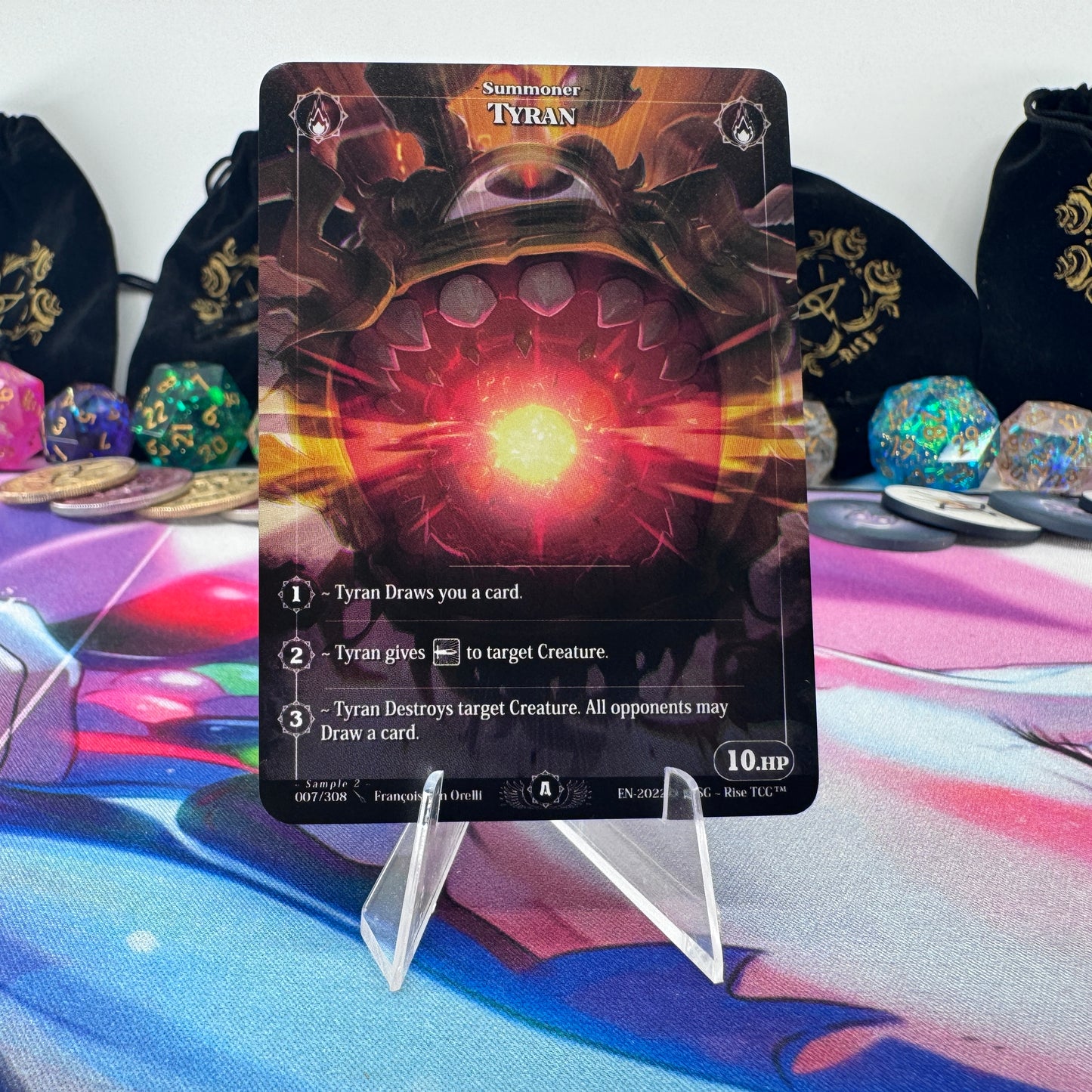 #1467 Tyran | 007/308 | Non Holo | Sample 2 | Rare (EN)