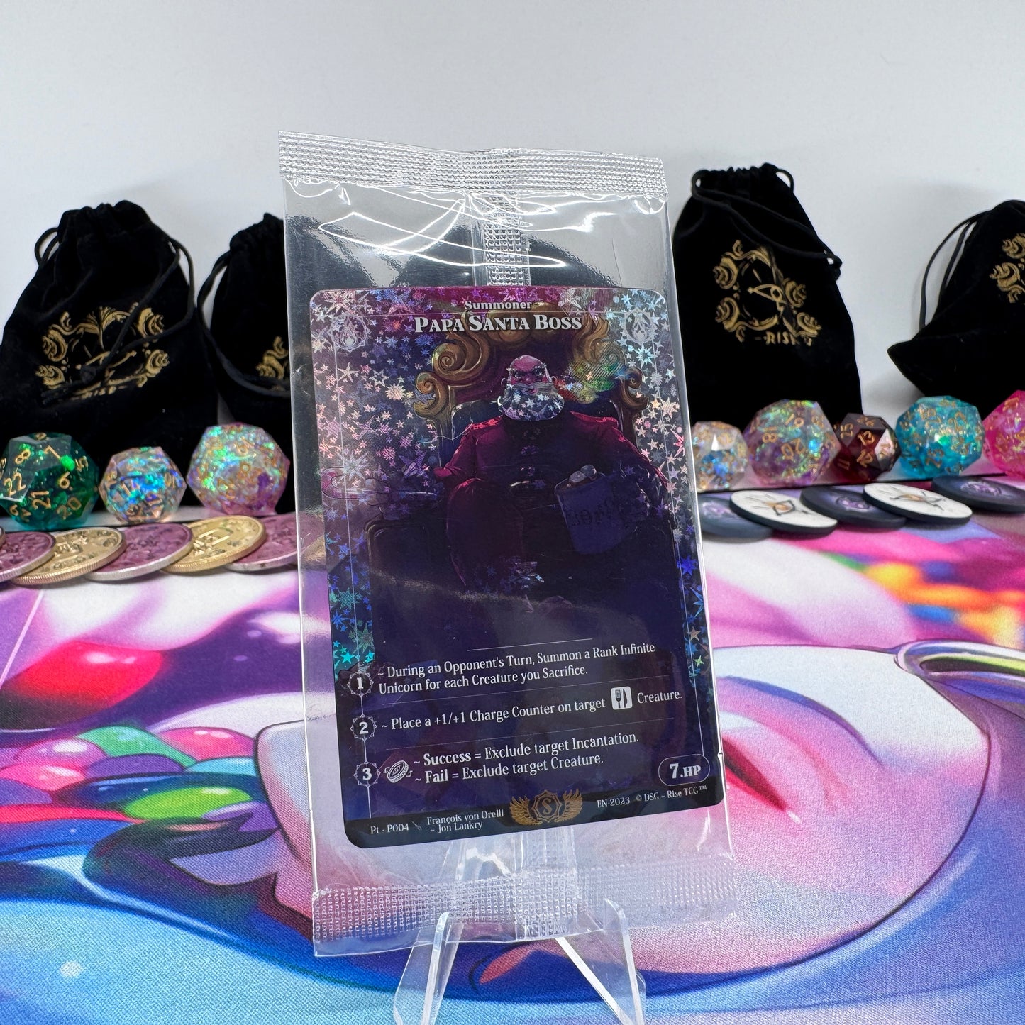 #898 Papa & Mama Santa Boss | Pt - P004 | Star Foil | Prestige 2023 Promo Sealed Pack | Rare (EN)