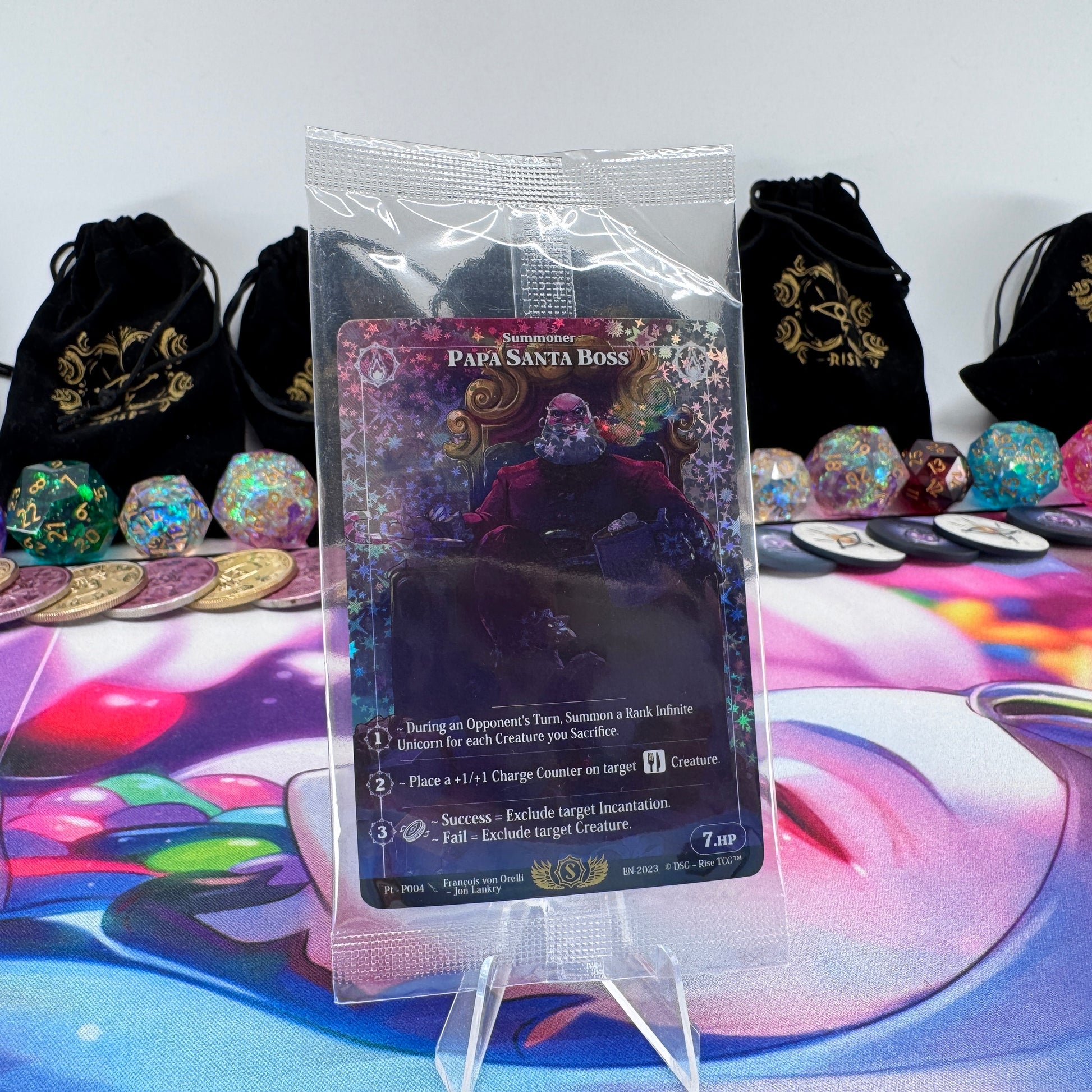 #899 Papa & Mama Santa Boss | Pt - P004 | Star Foil | Prestige 2023 Promo Sealed Pack | Rare (EN)
