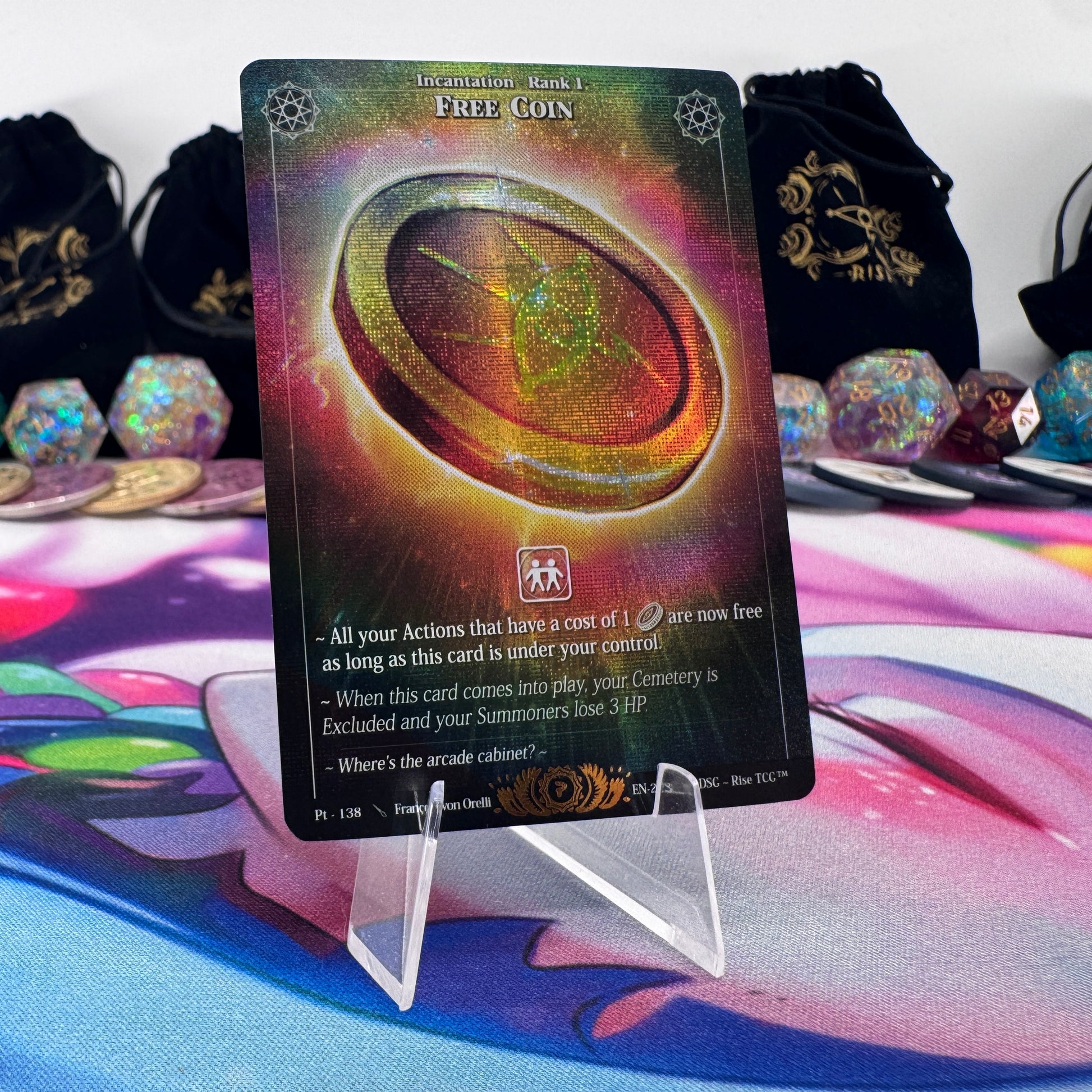 #1484 Free Coin | Pt - 138 | Holo | Prestige 2023 | Legendary (EN)