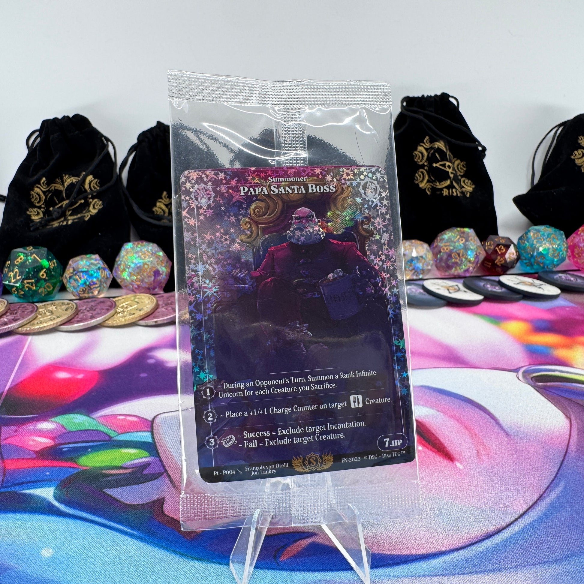 #901 Papa & Mama Santa Boss | Pt - P004 | Star Foil | Prestige 2023 Promo Sealed Pack | Rare (EN)