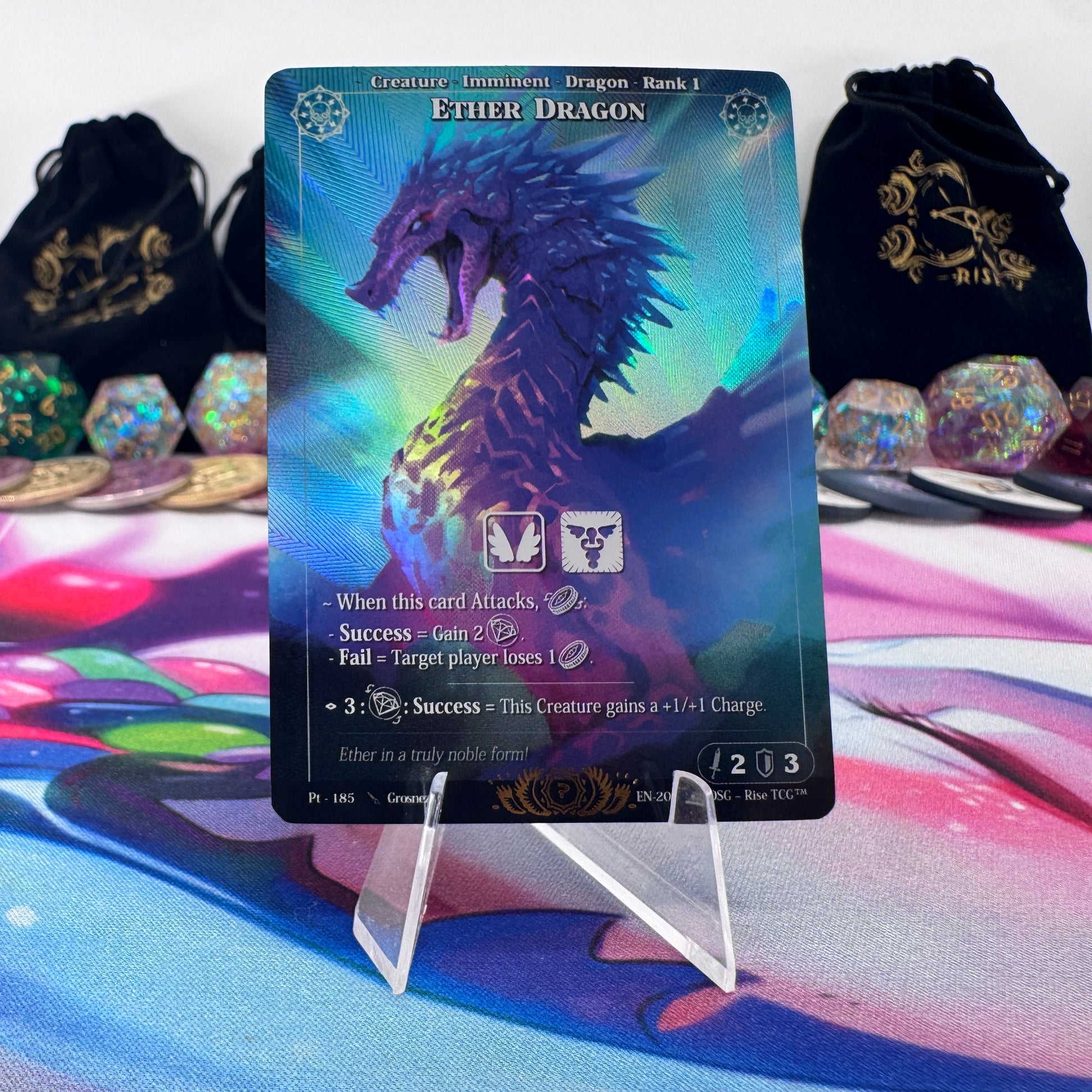 #1501 Ether Dragon | Pt - 185 | Holo | Prestige 2025 | Legendary (EN)