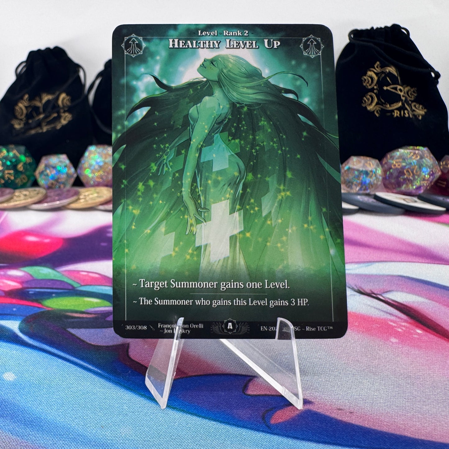 #1507 Healthy Level Up | 303/308 | Non Holo | Alpha | Rare (EN)