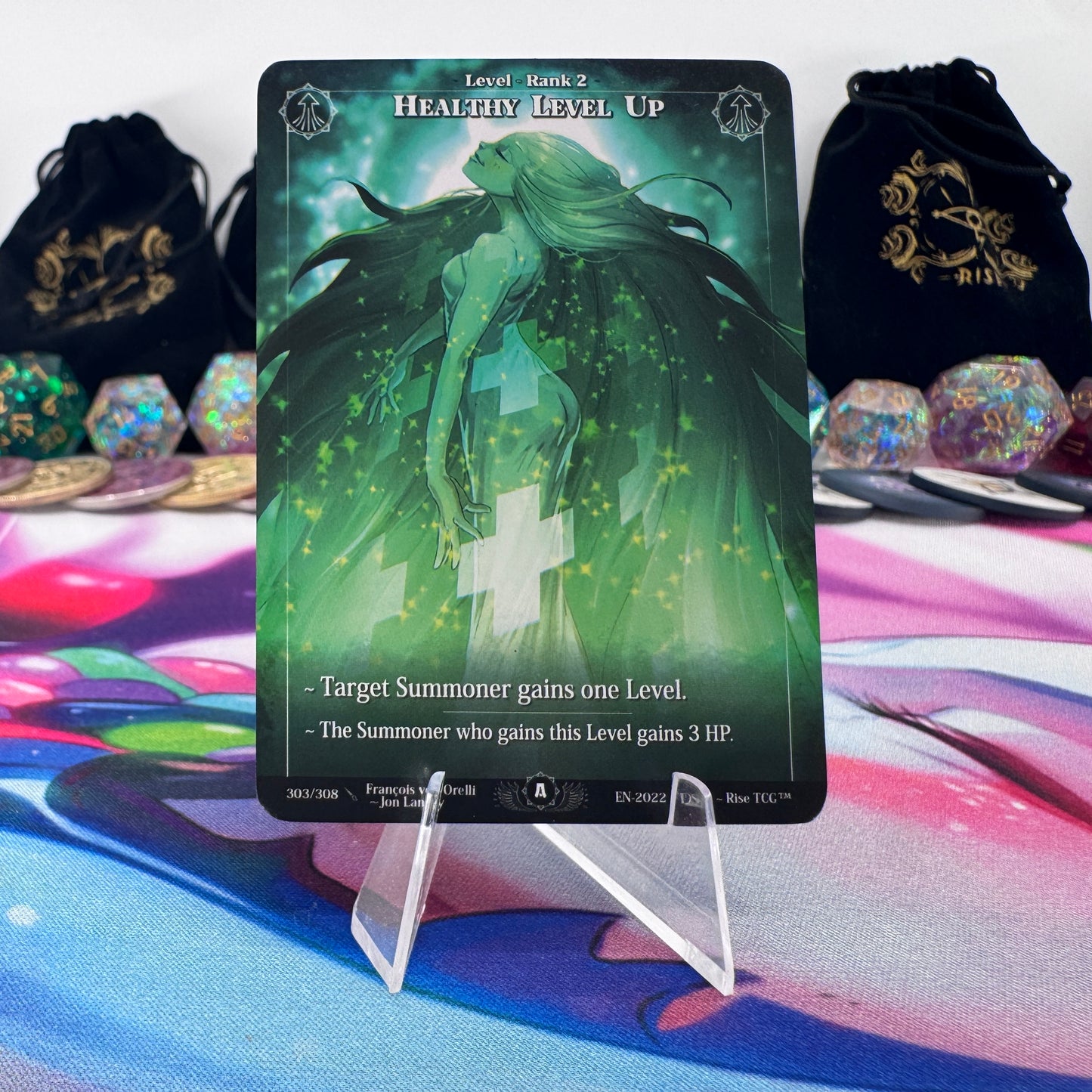 #1509 Healthy Level Up | 303/308 | Non Holo | Alpha | Rare (EN)