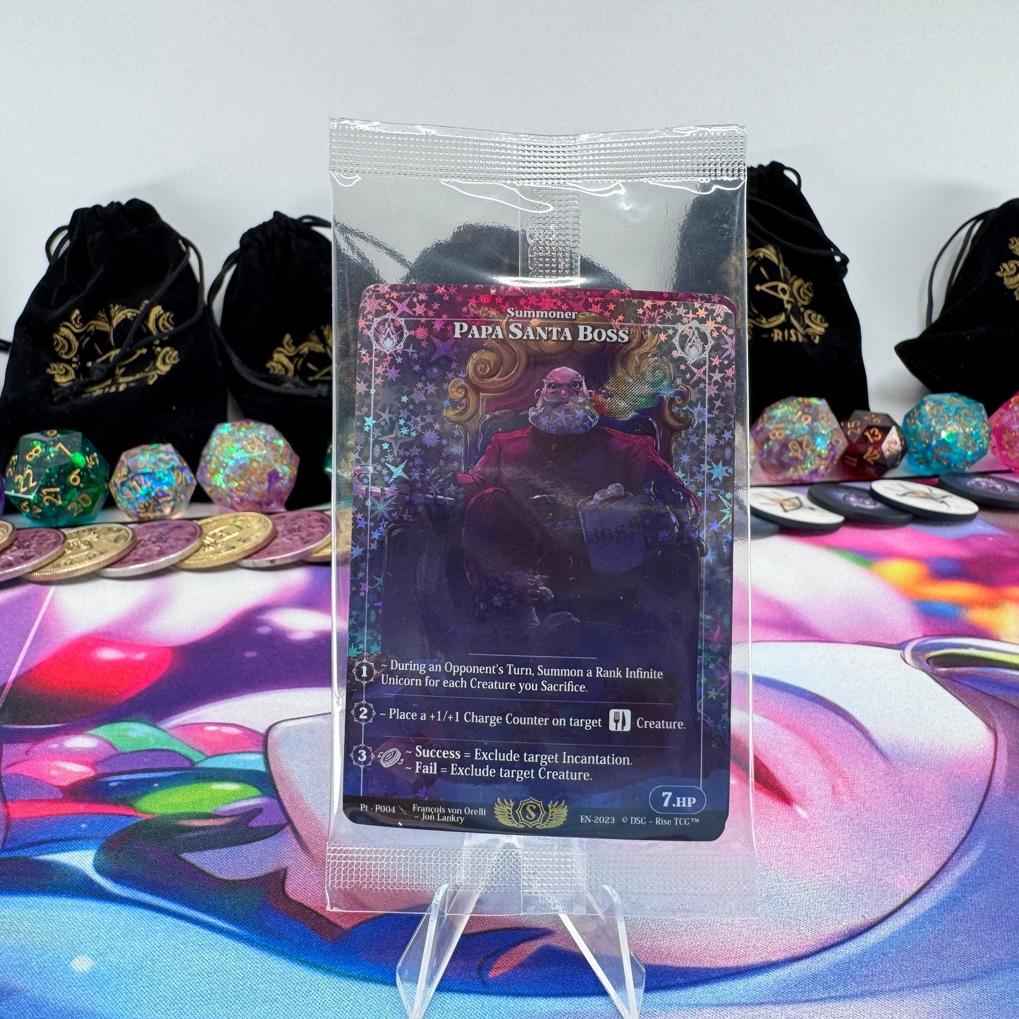 #903 Papa & Mama Santa Boss | Pt - P004 | Star Foil | Prestige 2023 Promo Sealed Pack | Rare (EN)