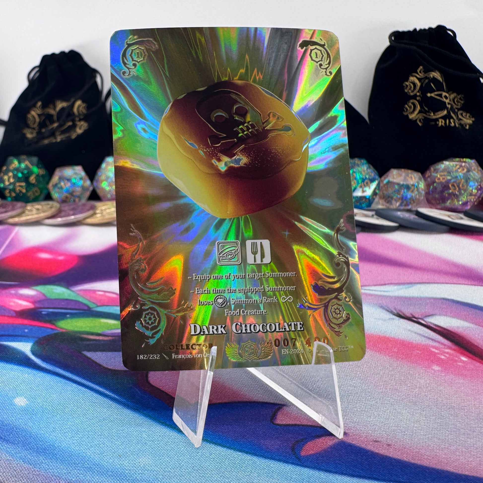 #1523 Dark Chocolate | 182/232 | Collector 007/400 | Candypocalypse | Rare (EN)