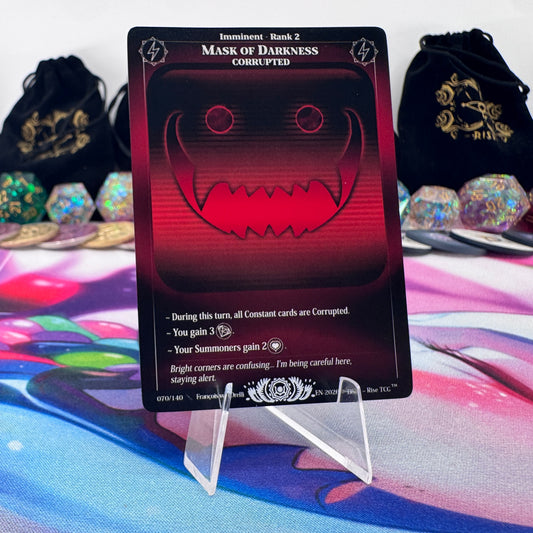 #1524 Mask Of Darkness | 070/140 | Non Holo | Corrupted | Legendary (EN)