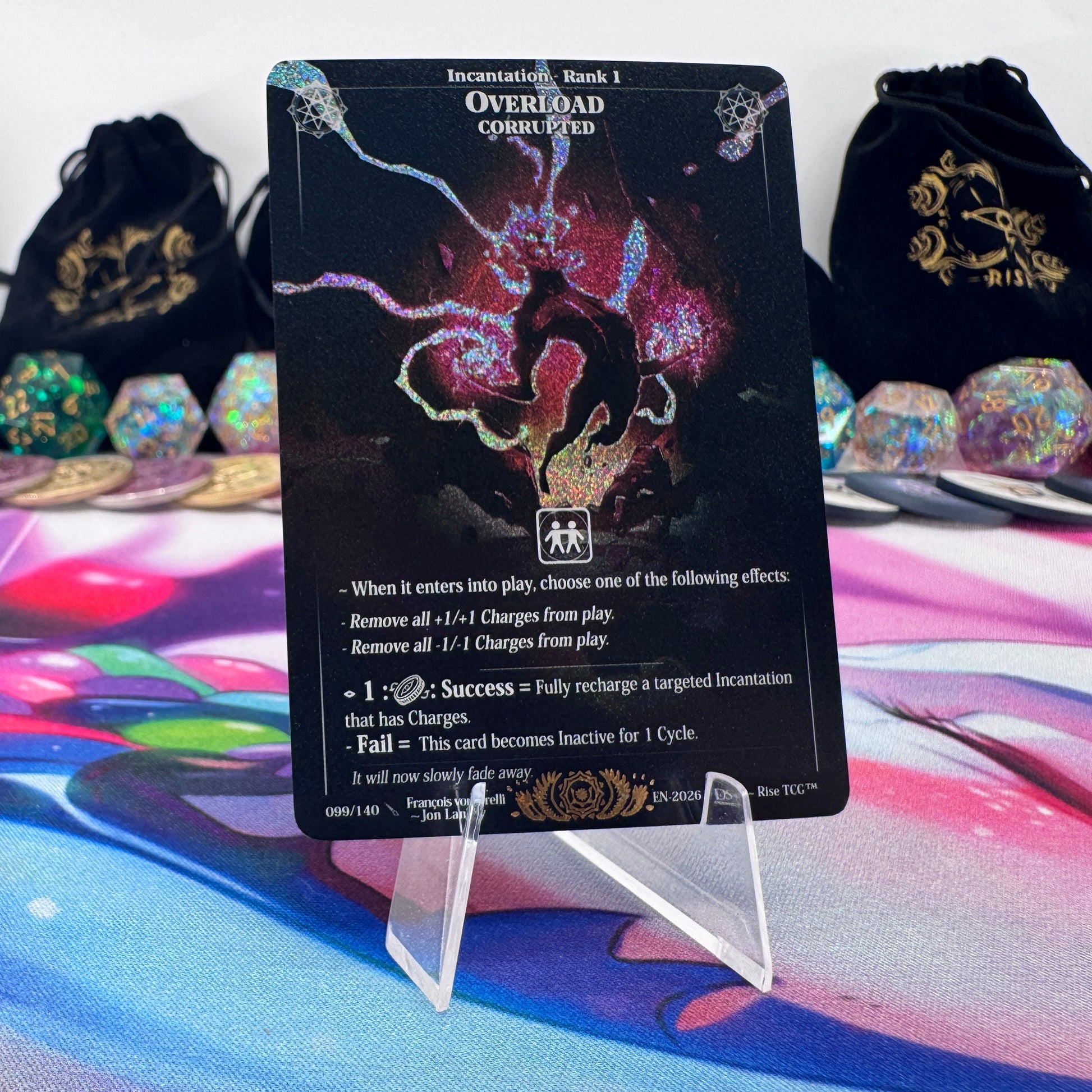 #1528 Overload | 099/140 | Holo | Corrupted | Legendary (EN)