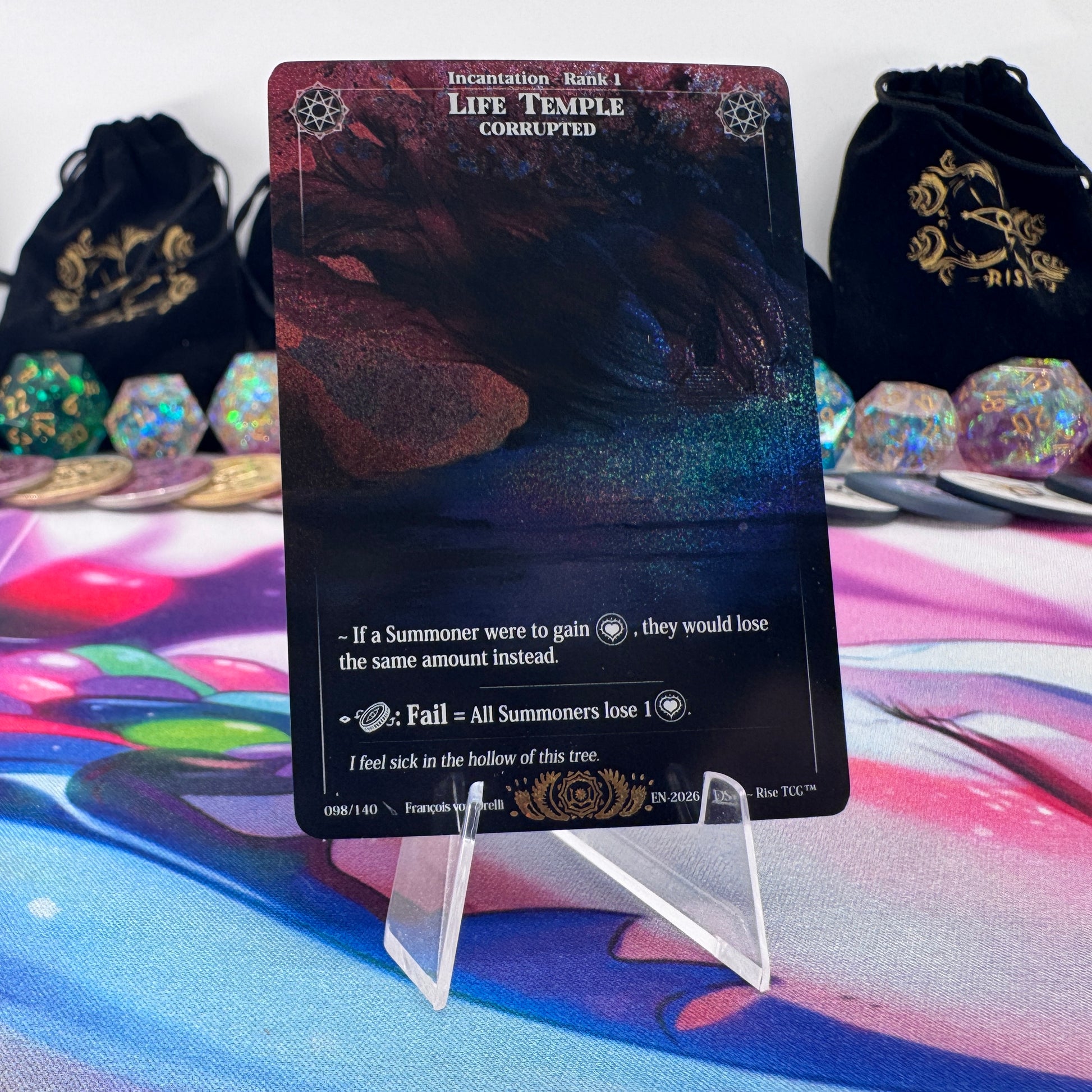 #1529 Life Temple | 098/140 | Holo | Corrupted | Legendary (EN)