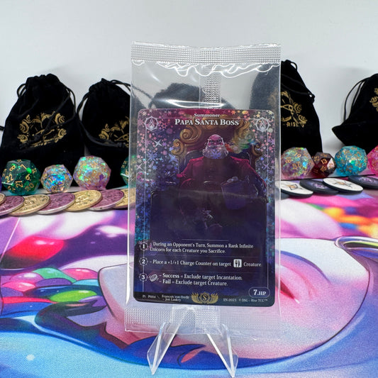 #904 Papa & Mama Santa Boss | Pt - P004 | Star Foil | Prestige 2023 Promo Sealed Pack | Rare (EN)