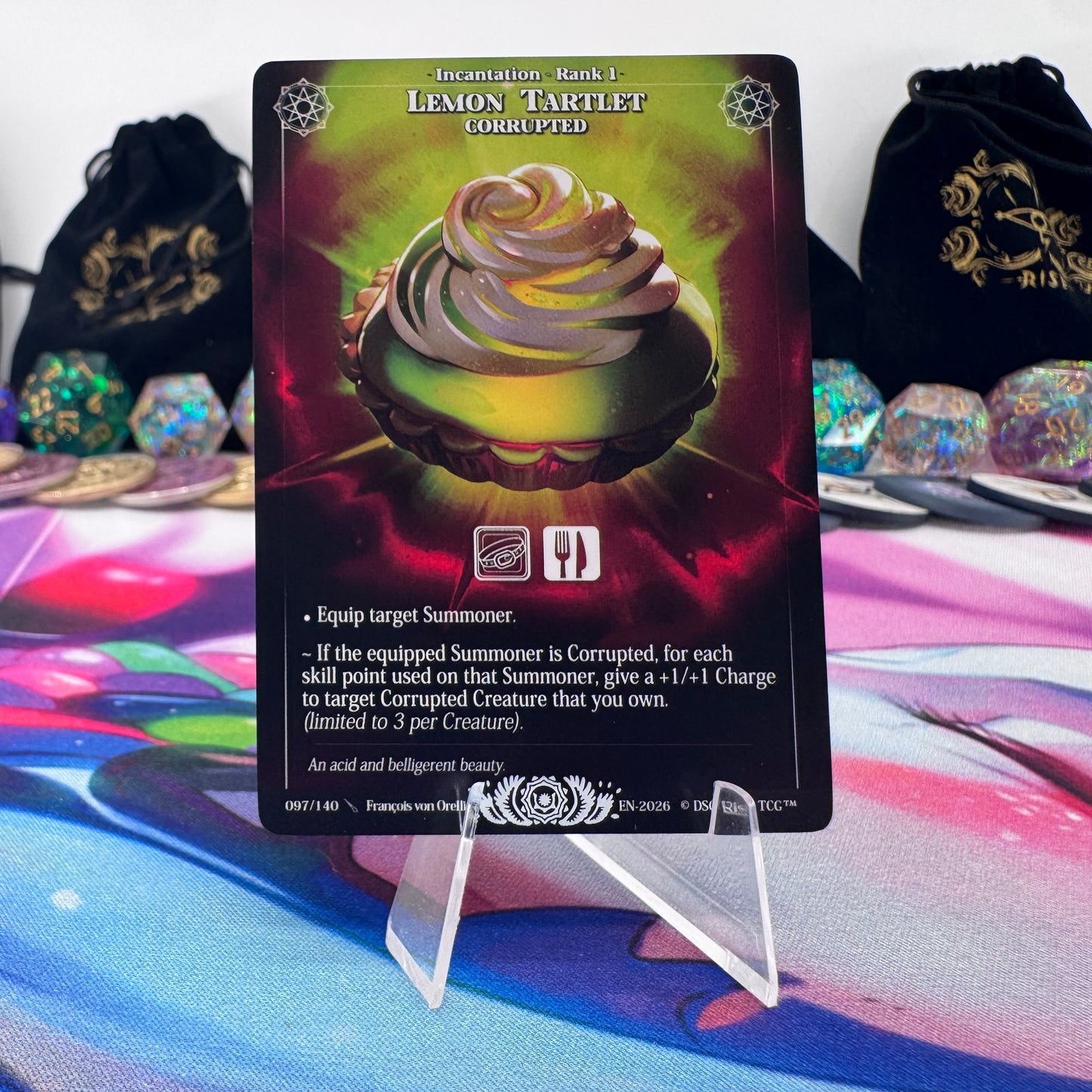 #1534 Lemon Tartlet | 097/140 | Non Holo | Corrupted | Legendary (EN)