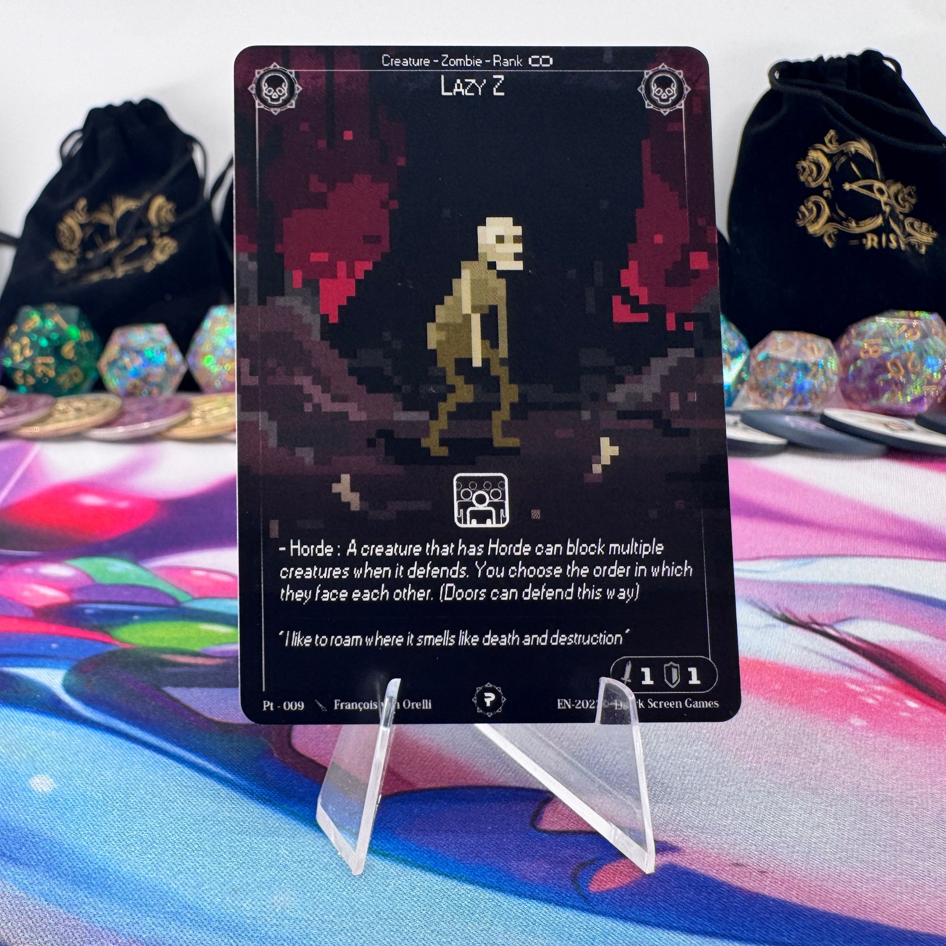 #1537 Lazy Z | Pt - 009 | Non Holo | Patreon | Common (EN)