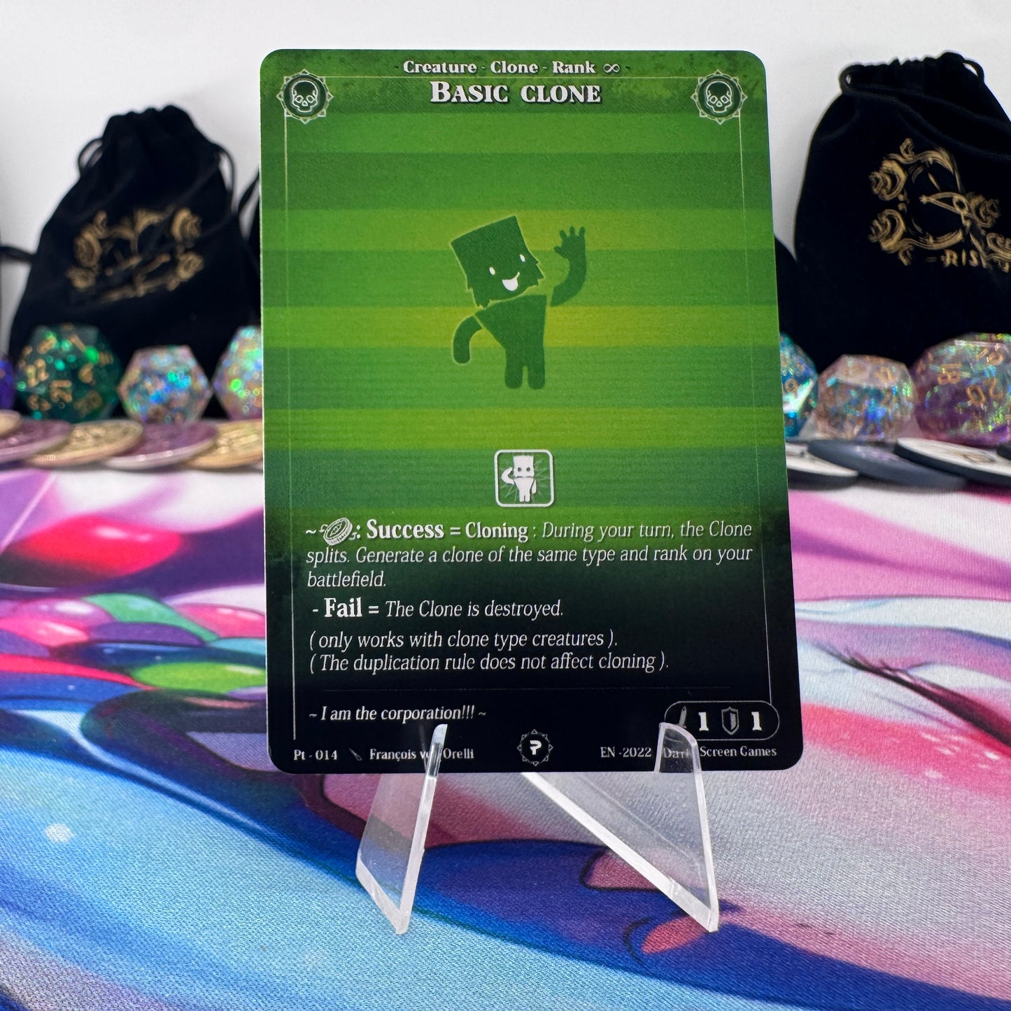 #1540 Basic Clone | Pt - 014 | Non Holo | Patreon | Common (EN)