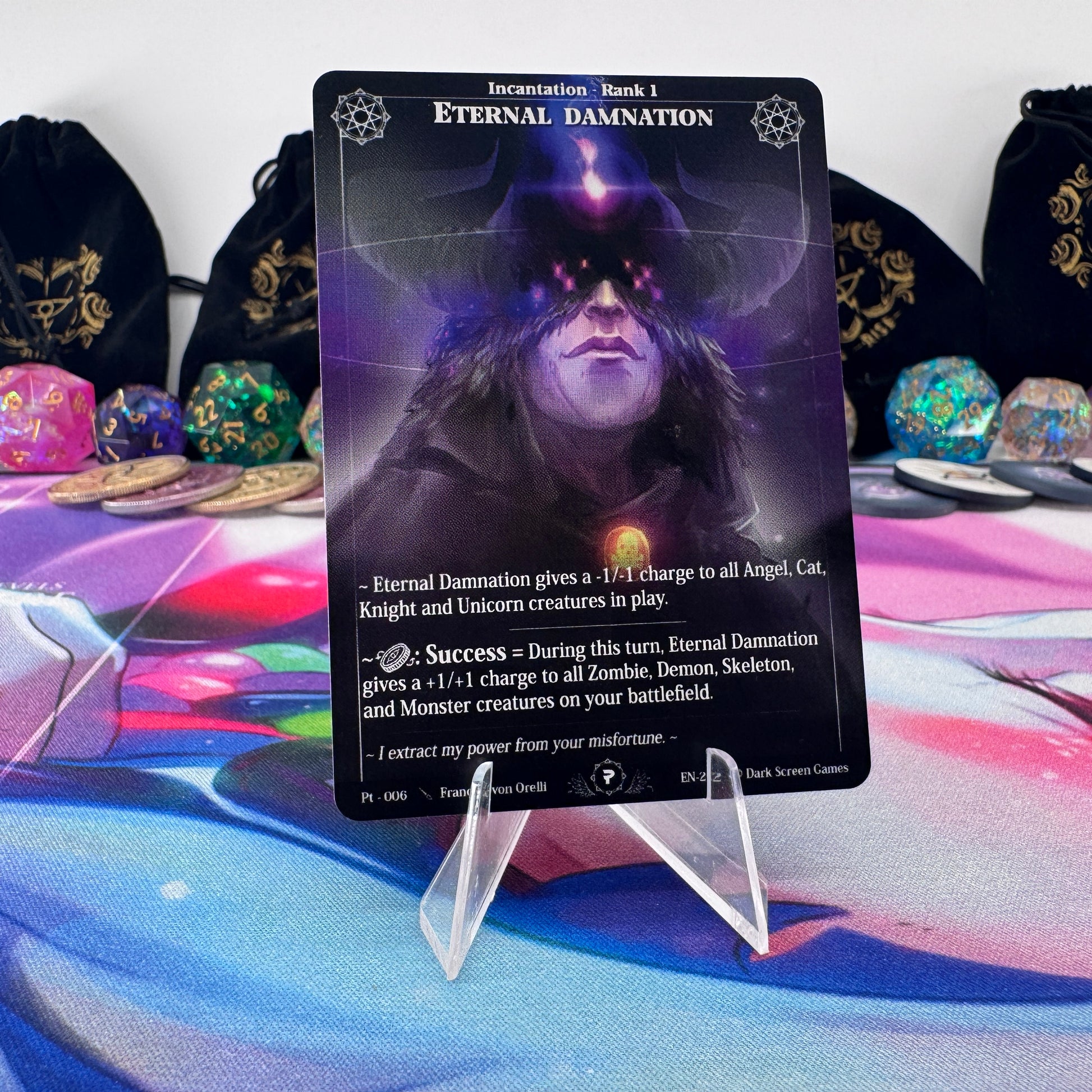 #1544 Eternal Damnation | Pt - 006 | Non Holo | Patreon | Uncommon (EN)