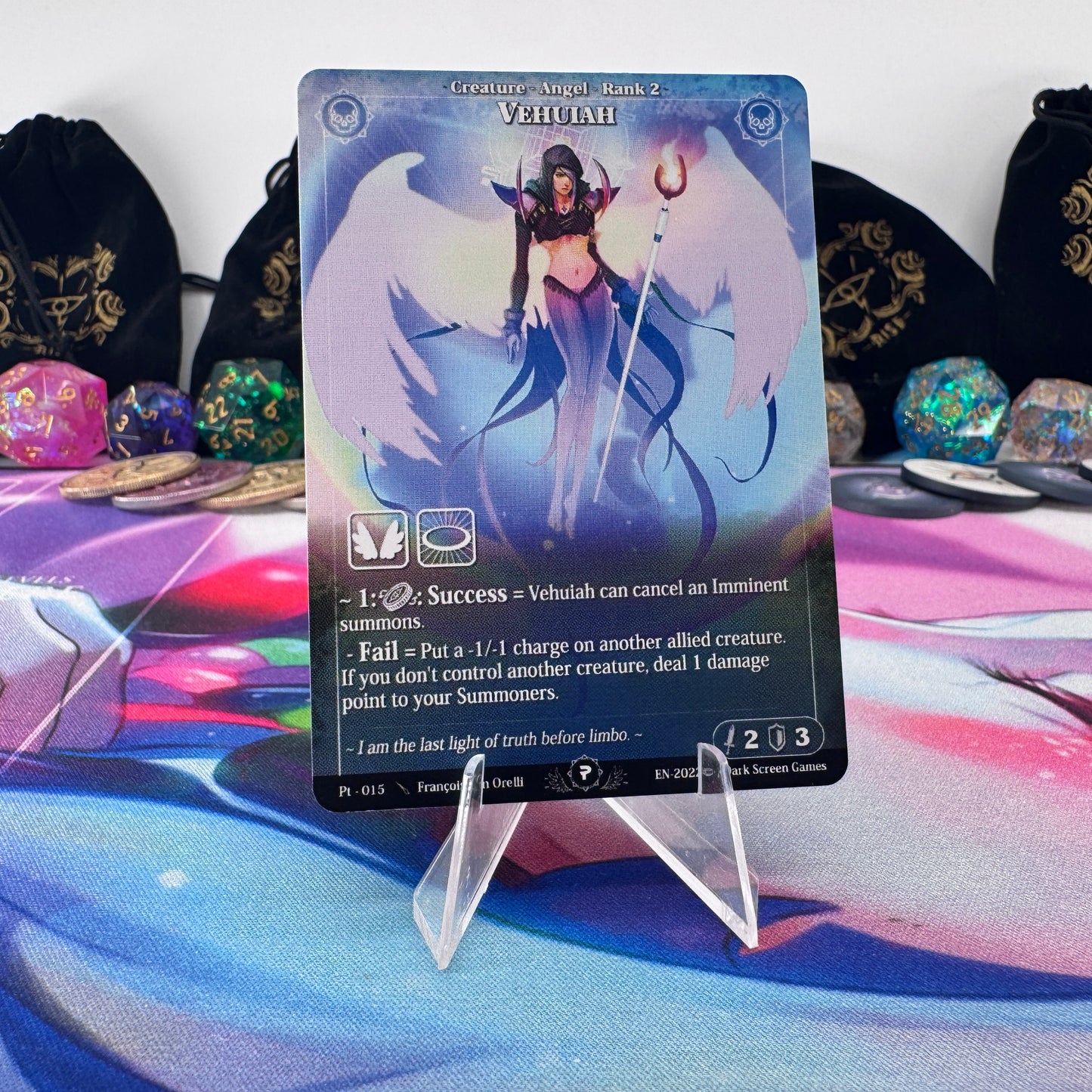 #1545 Vehuiah | Pt - 015 | Non Holo | Patreon | Uncommon (EN)