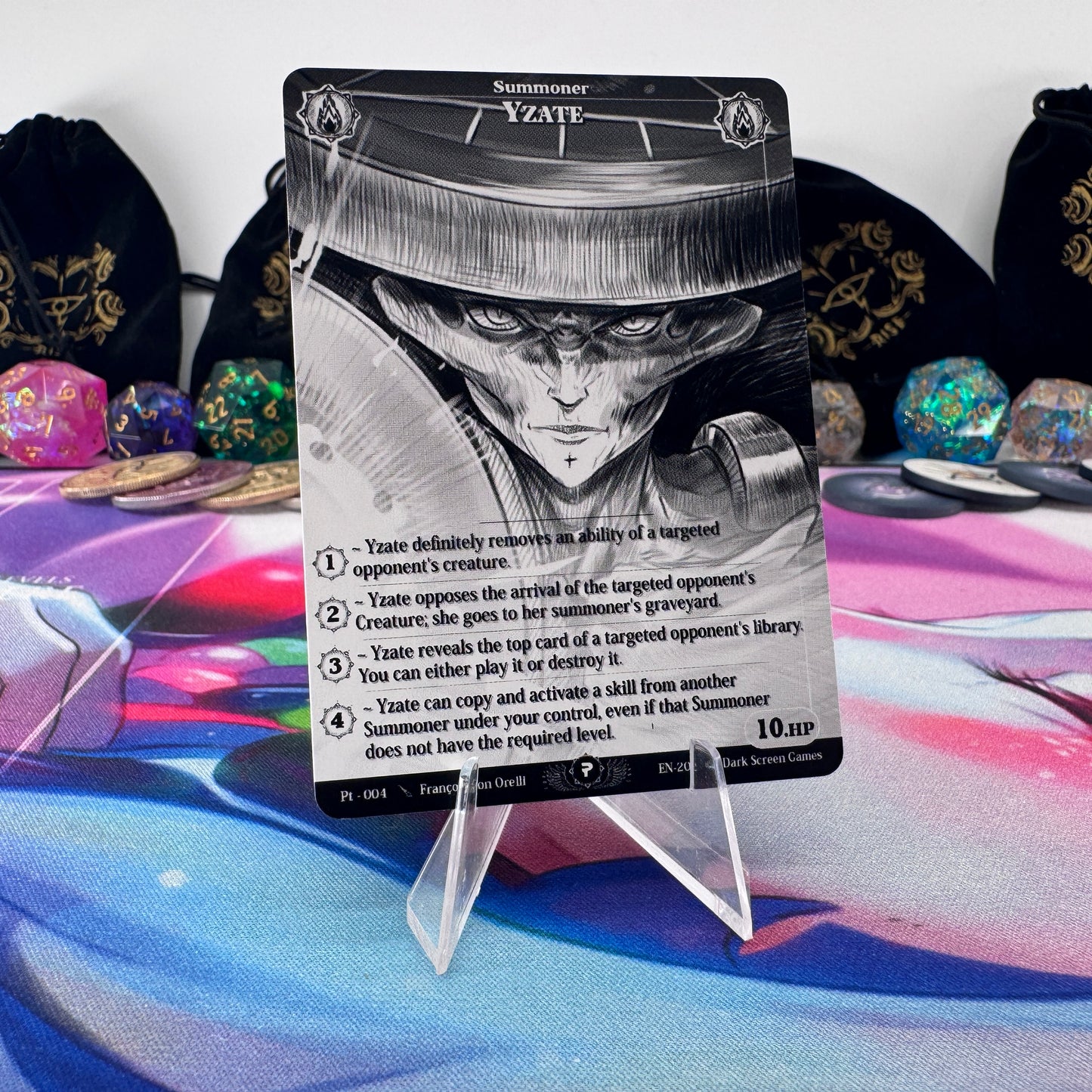 #1547 Yazte | Pt - 004 | Non Holo | Patreon | Rare (EN)