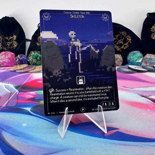 #1548 Skeleton | Pt - 016 | Non Holo | Patreon | Common (EN)