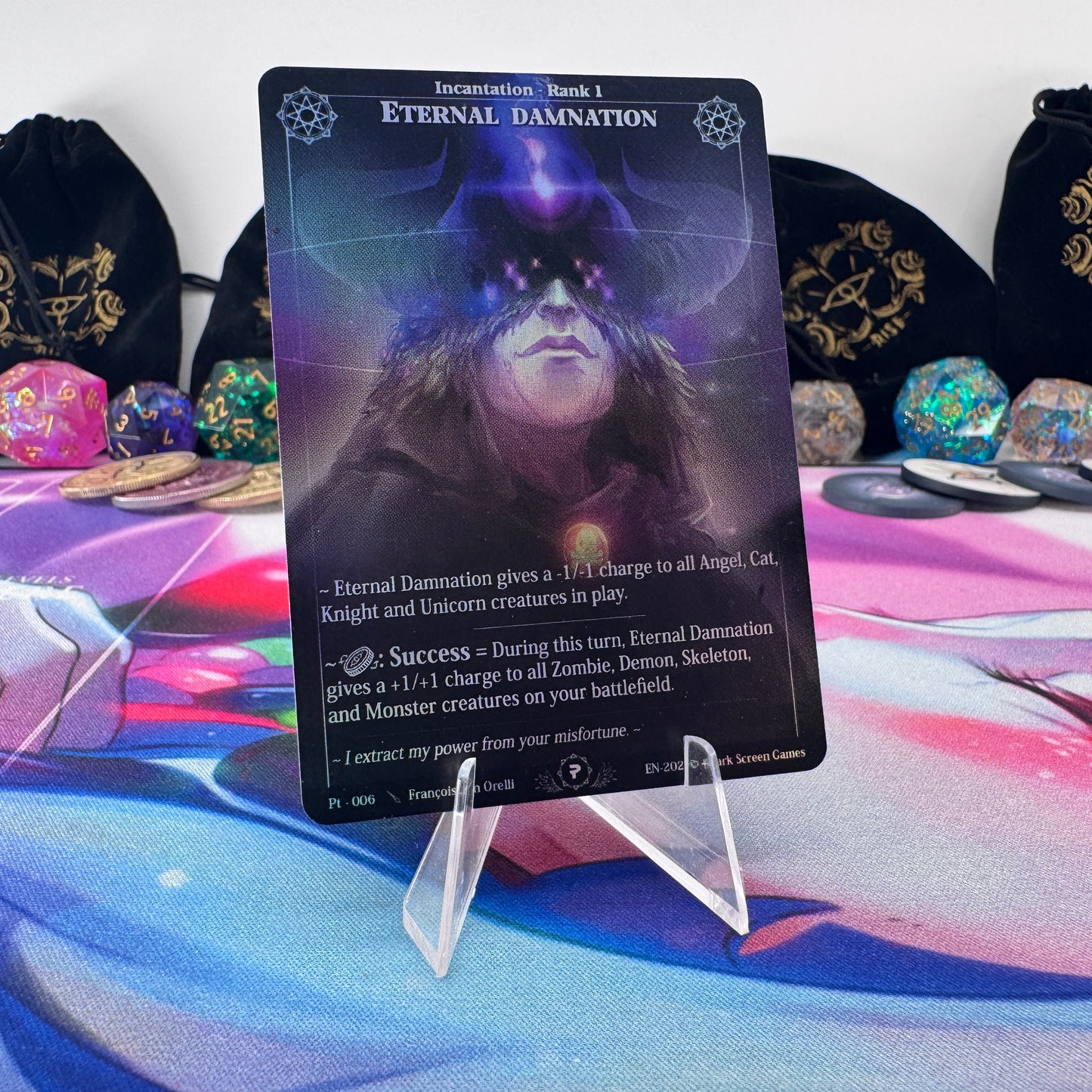 #1552 Eternal Damnation | Pt - 006 | Holo | Patreon | Uncommon (EN)