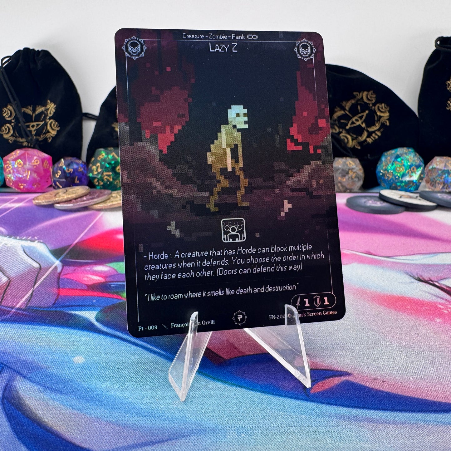 #1553 Lazy Z | Pt - 009 | Holo | Patreon | Common (EN)