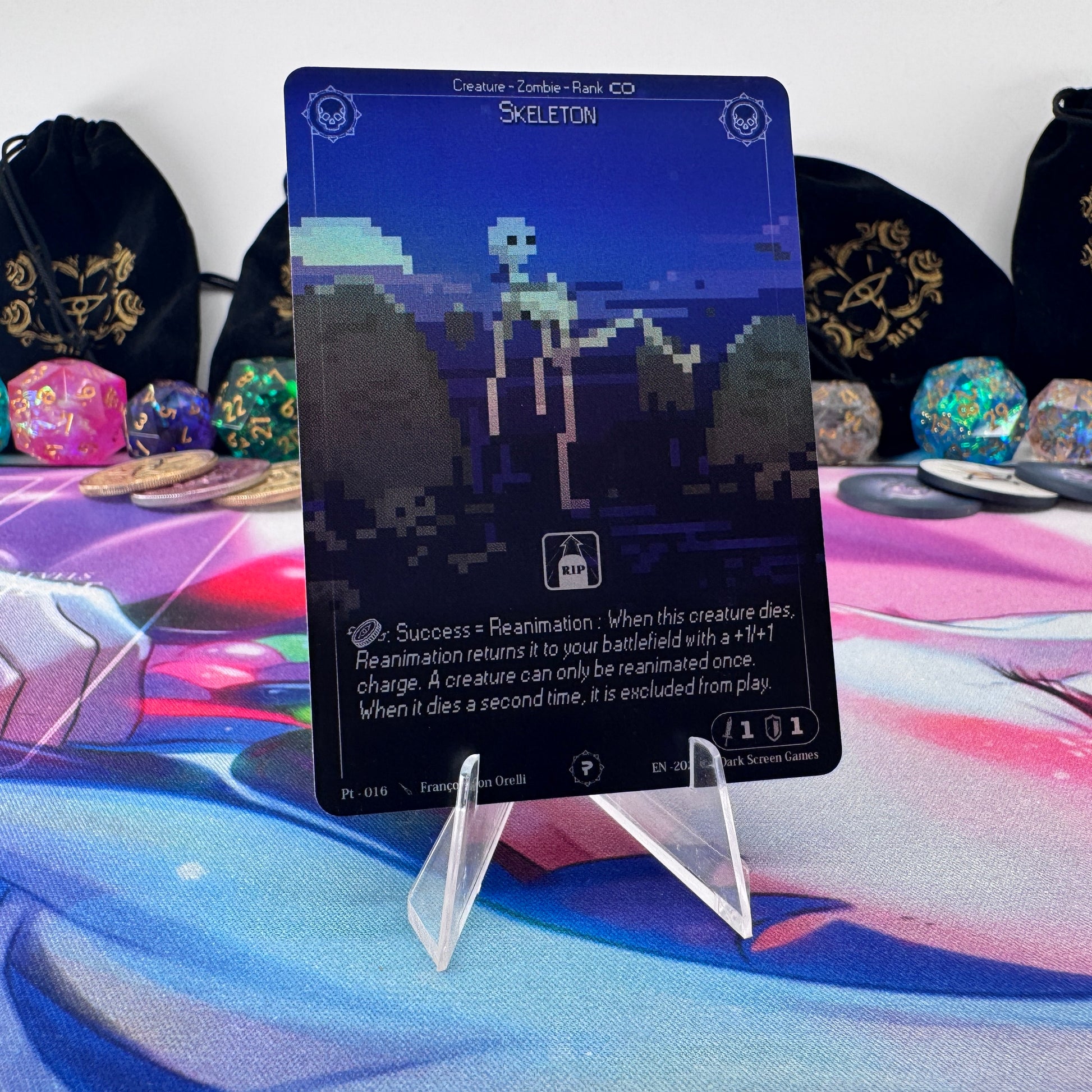 #1556 Skeleton | Pt - 016 | Holo | Patreon | Common (EN)