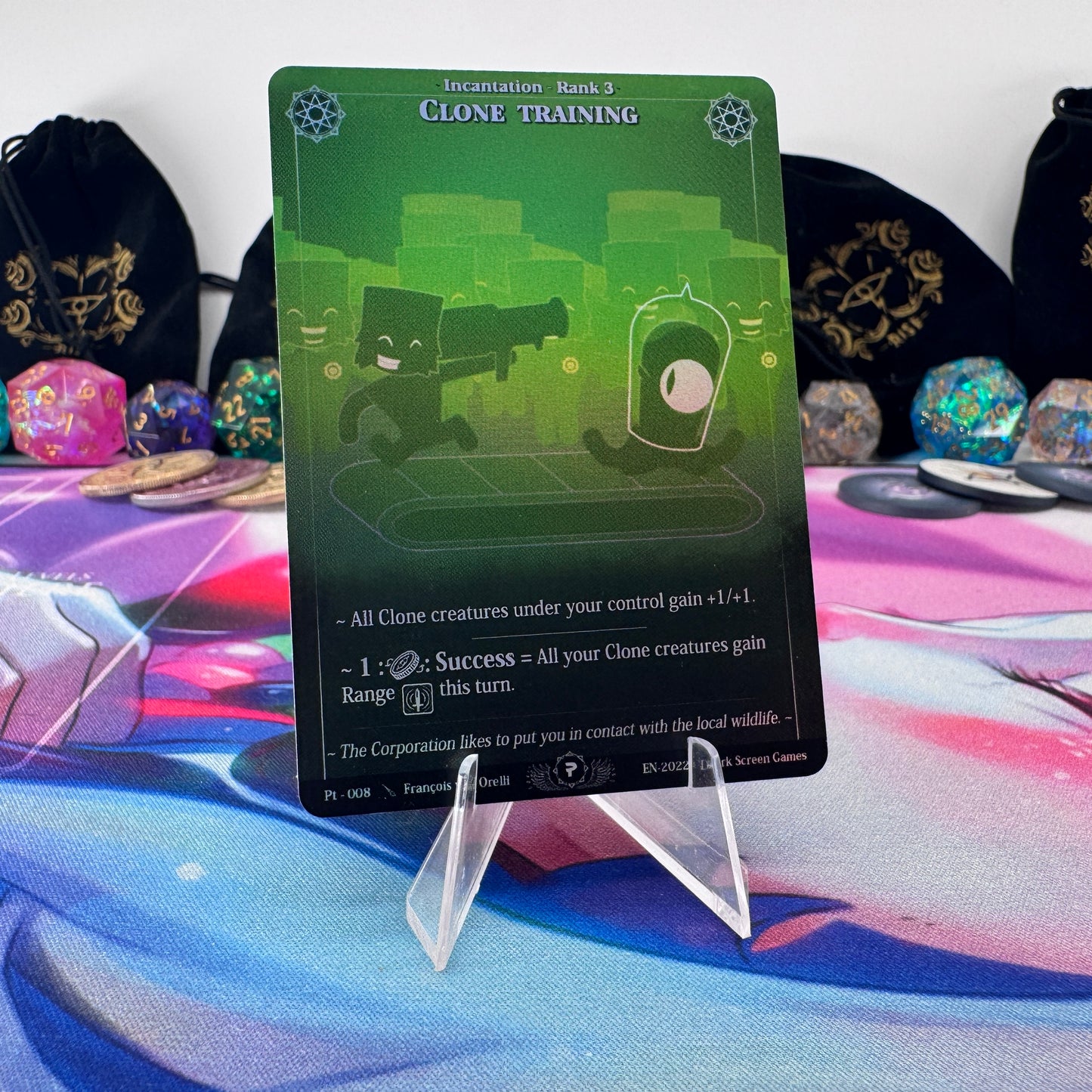#1557 Clone Training | Pt - 008 | Holo | Patreon | Rare (EN)