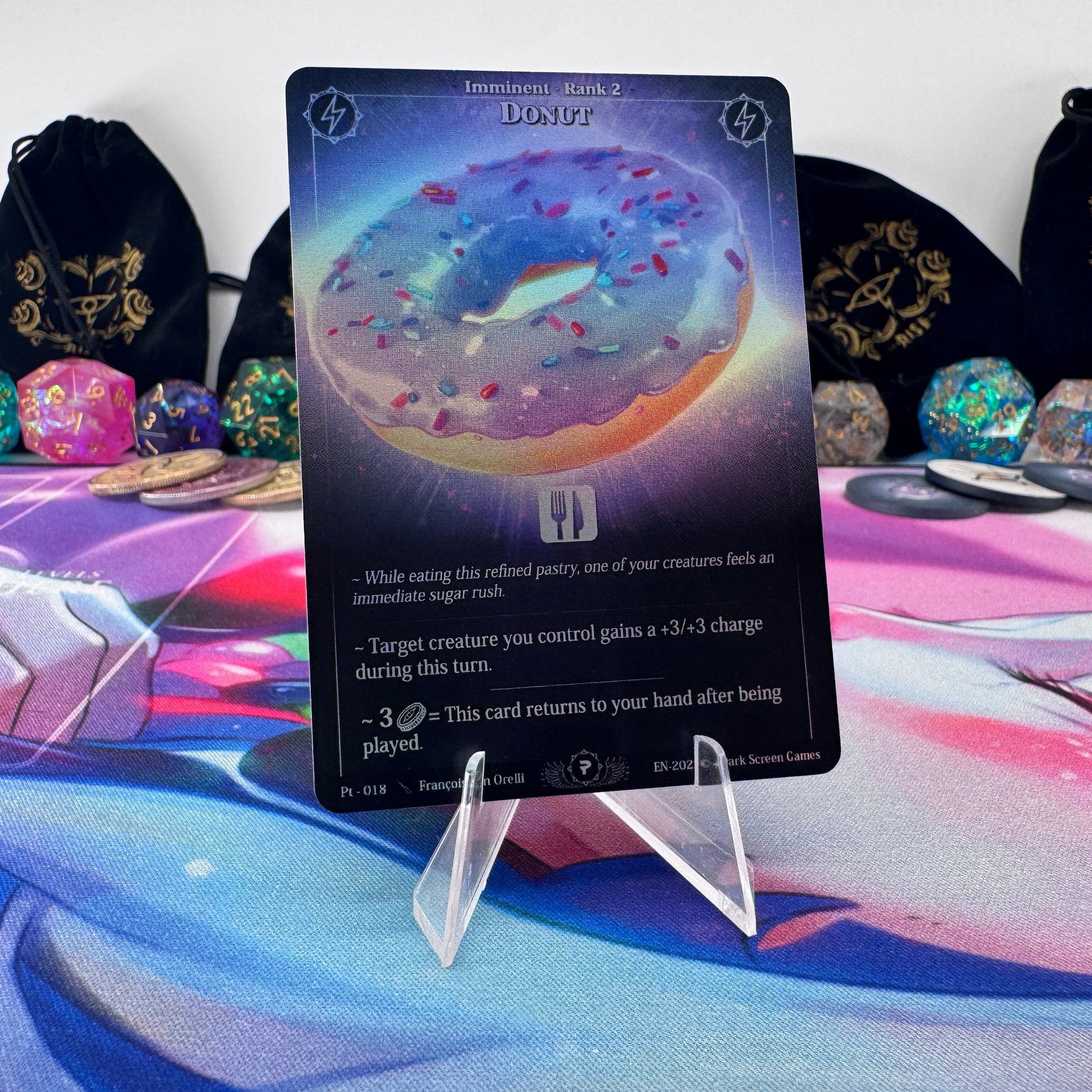 #1561 Donut | Pt - 018 | Holo | Patreon | Rare (EN)