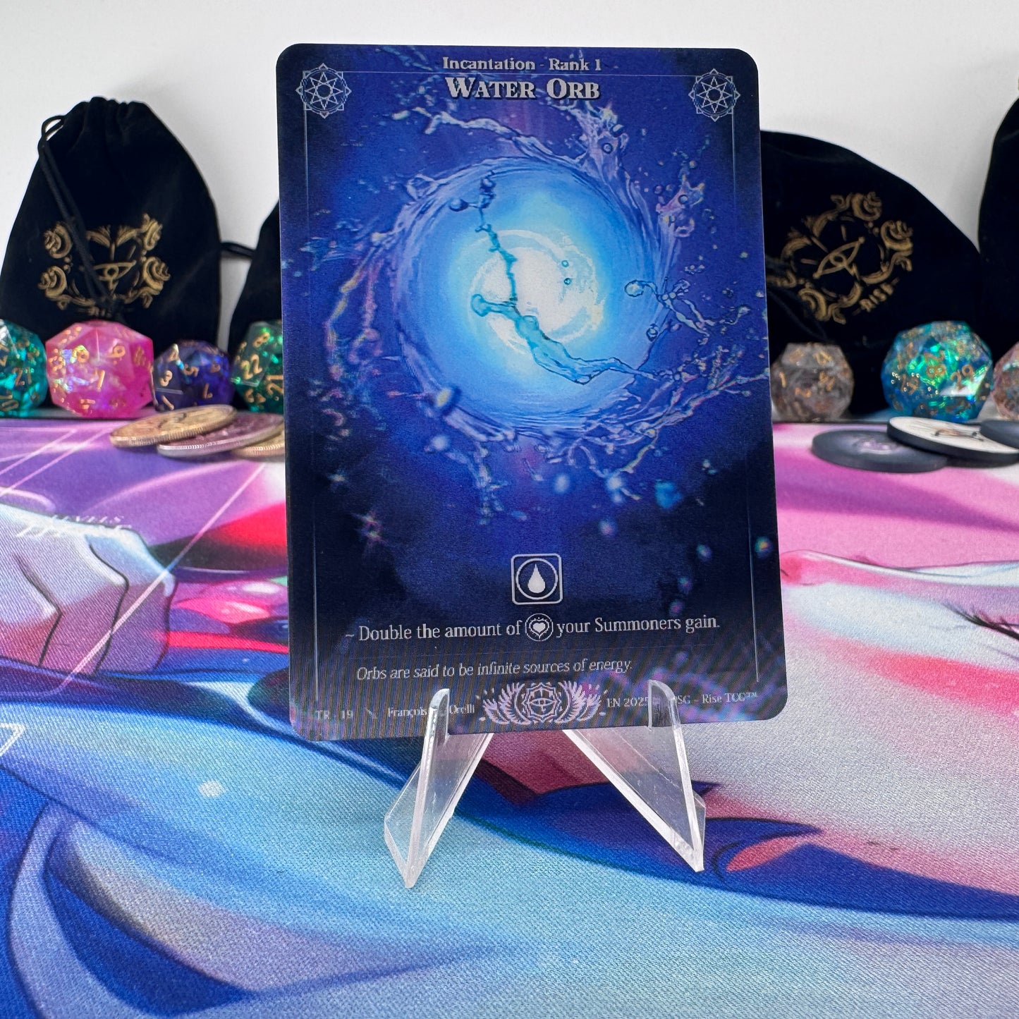 #1568 Water Orb | TR - 19 | Depth Lenticular | Trophy - 01 Topper | Legendary (EN)