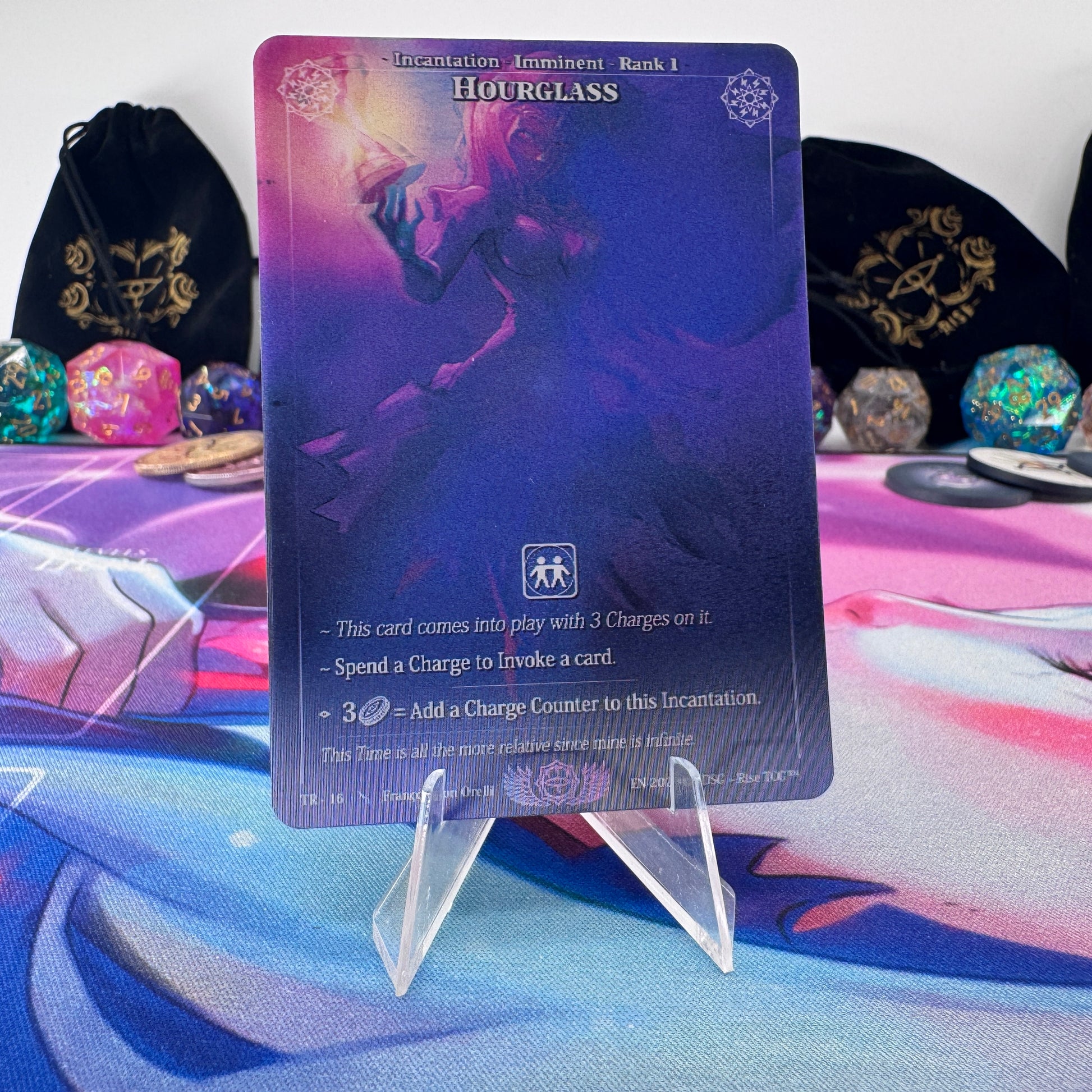 #1571 Hourglass | TR - 16 | Depth Lenticular | Trophy - 01 Topper | Rare (EN)