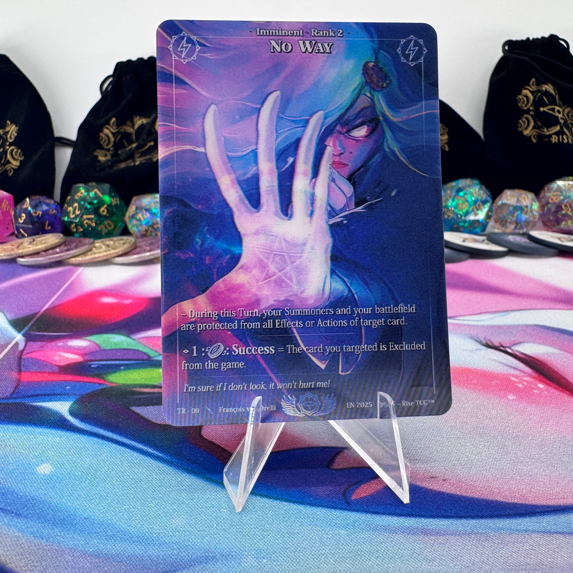 #1575 No Way | TR - 09 | Depth Lenticular | Trophy - 01 Topper | Rare (EN)