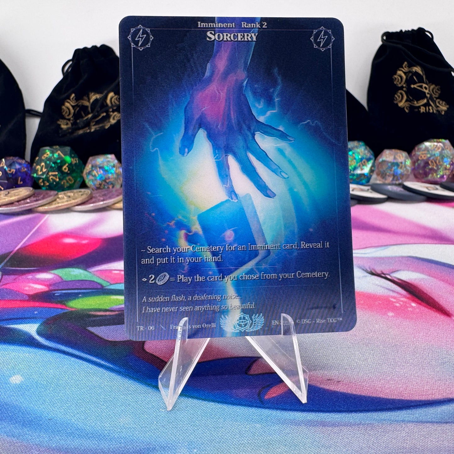 #1576 Sorcery | TR - 06 | Depth Lenticular | Trophy - 01 Topper | Rare (EN)